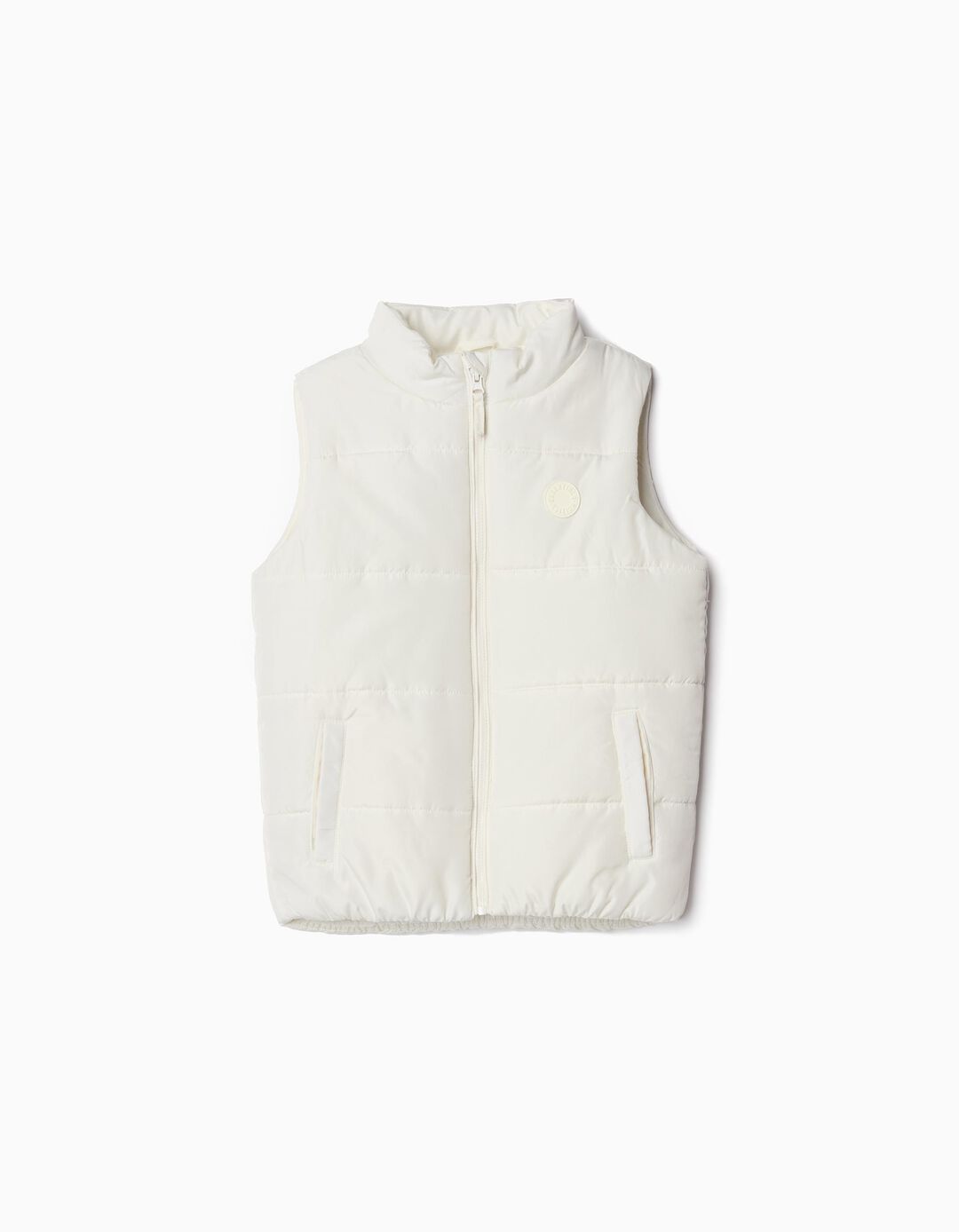 Colete Acolchoado, Menina, Branco