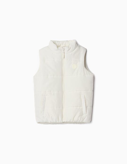 Comprar Online Colete Acolchoado, Menina, Branco