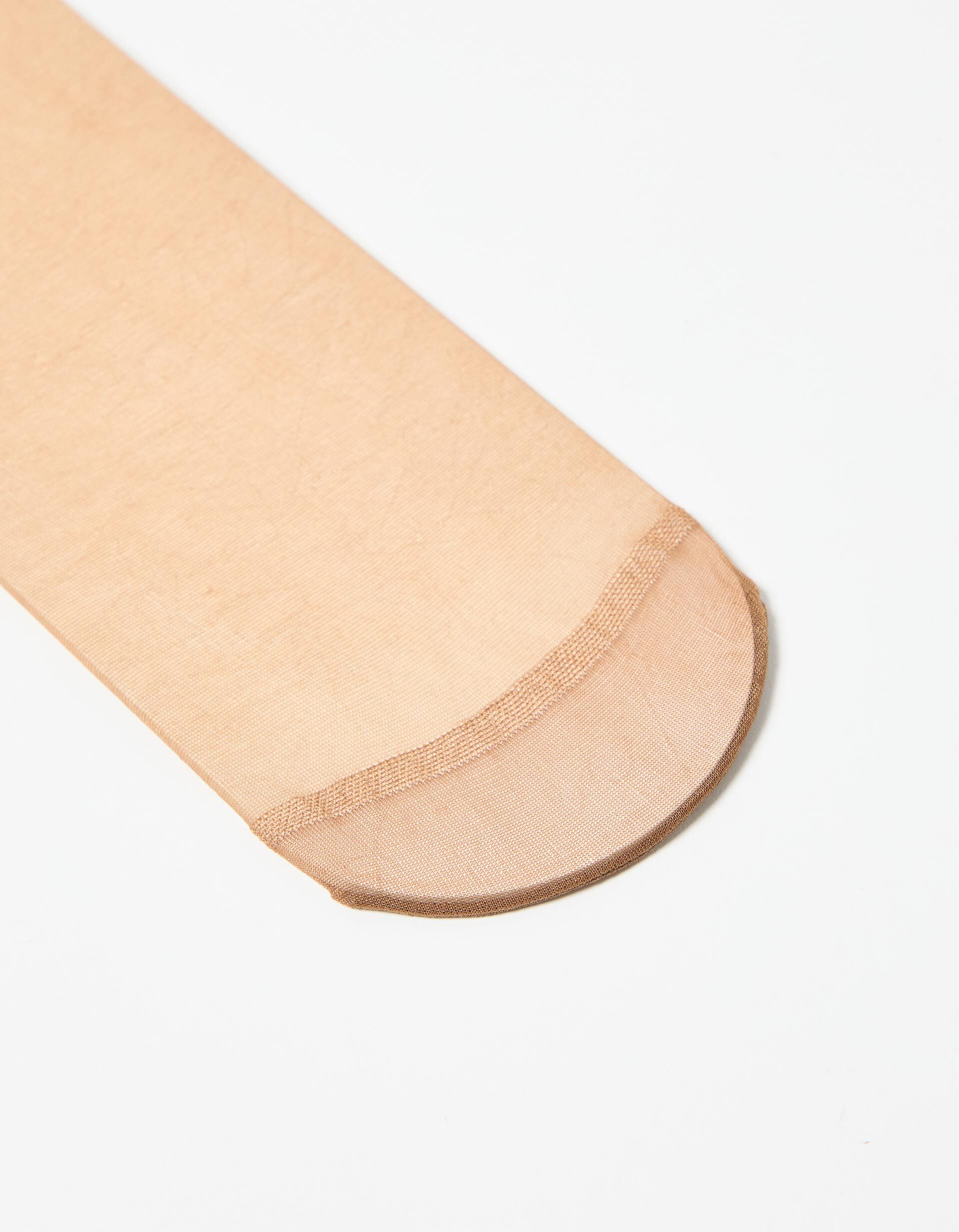 Comprar Online Pack 3 Pares Mini-Meias 20DEN 'DIM', Mulher, Bege