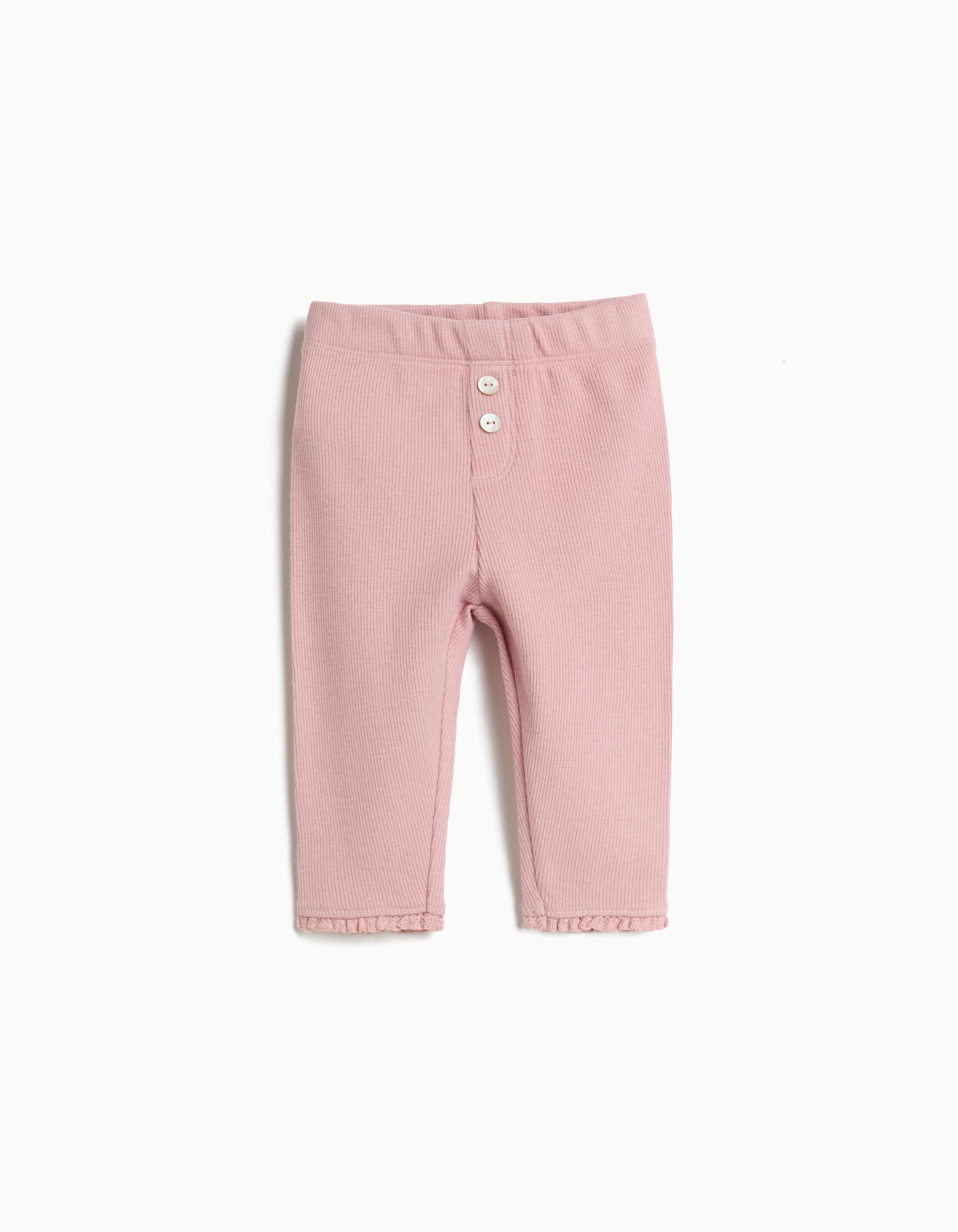 Comprar Online Cal&ccedil;as de Malha, Rec&eacute;m-Nascido, Rosa Claro