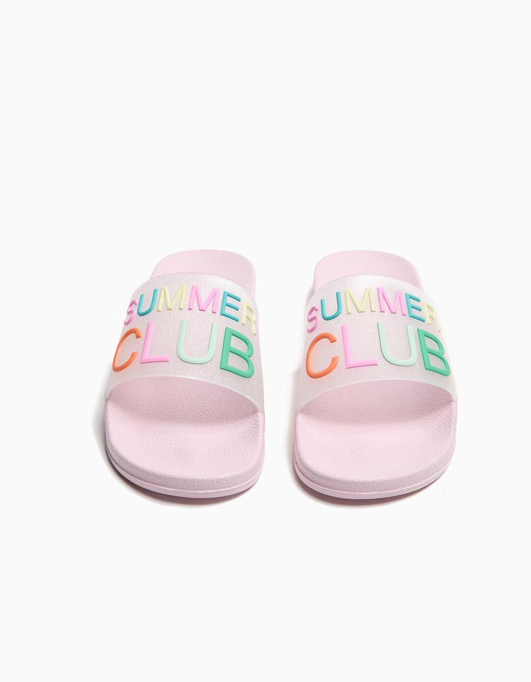 Chinelo de Borracha, Menina, Rosa