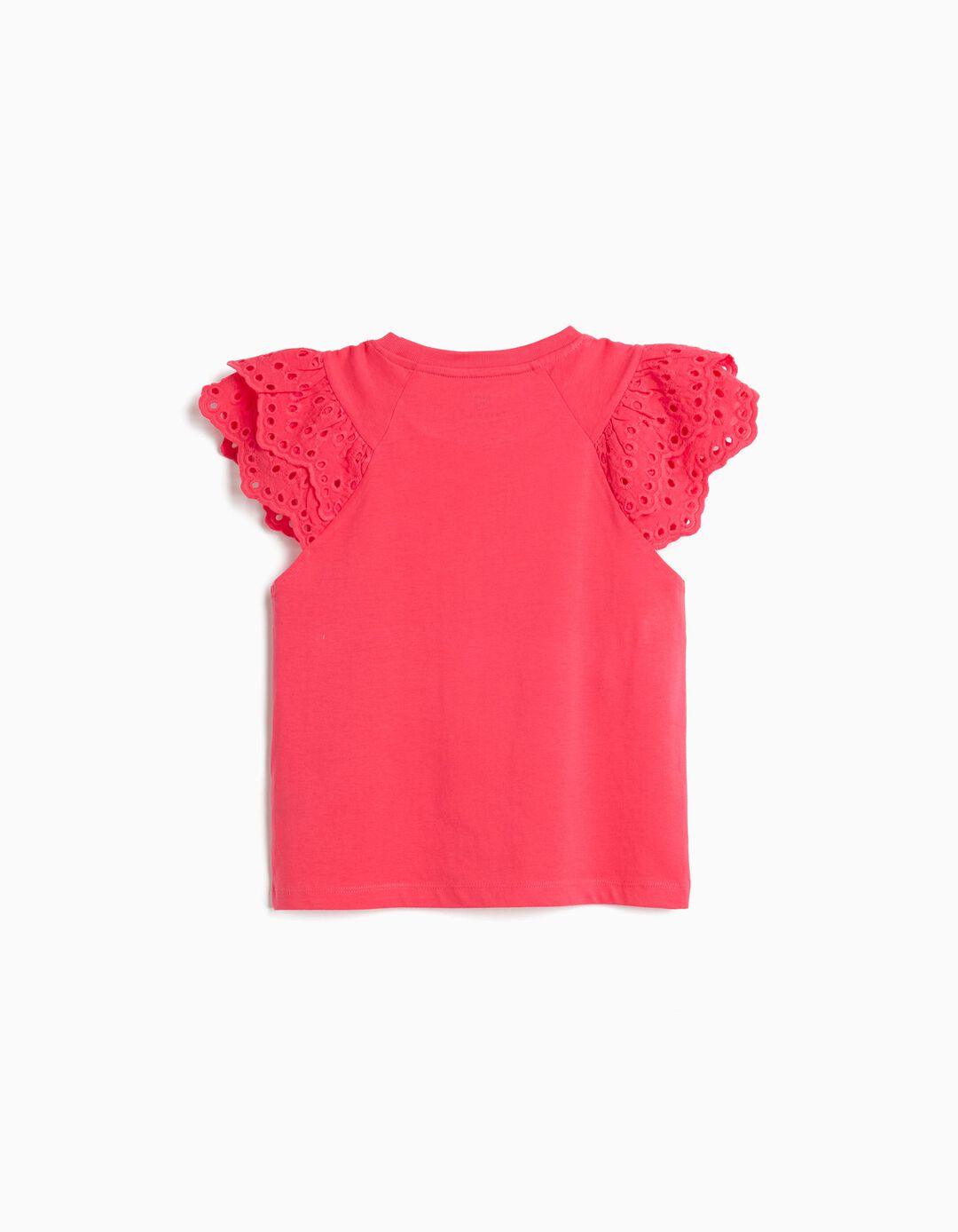 T-shirt, Menina, Rosa Escuro