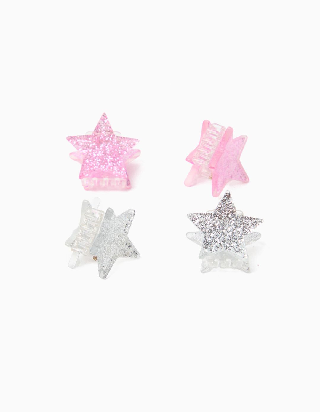 Pack 4 Ganchos de Cabelo, Menina, Multicolor