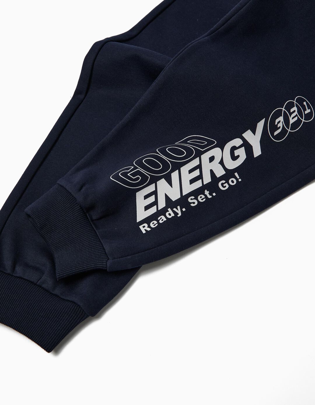 Cal&ccedil;as Jogging de Felpa, Menino, Azul Escuro