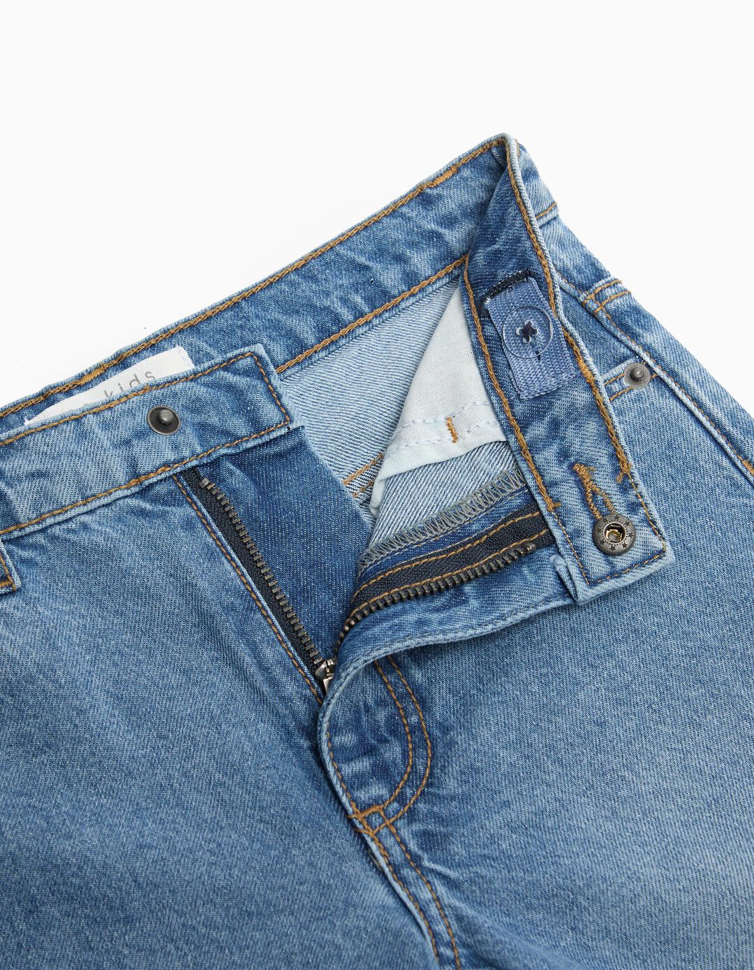 Calças de Ganga 'Regular fit', Menino, Azul Claro
