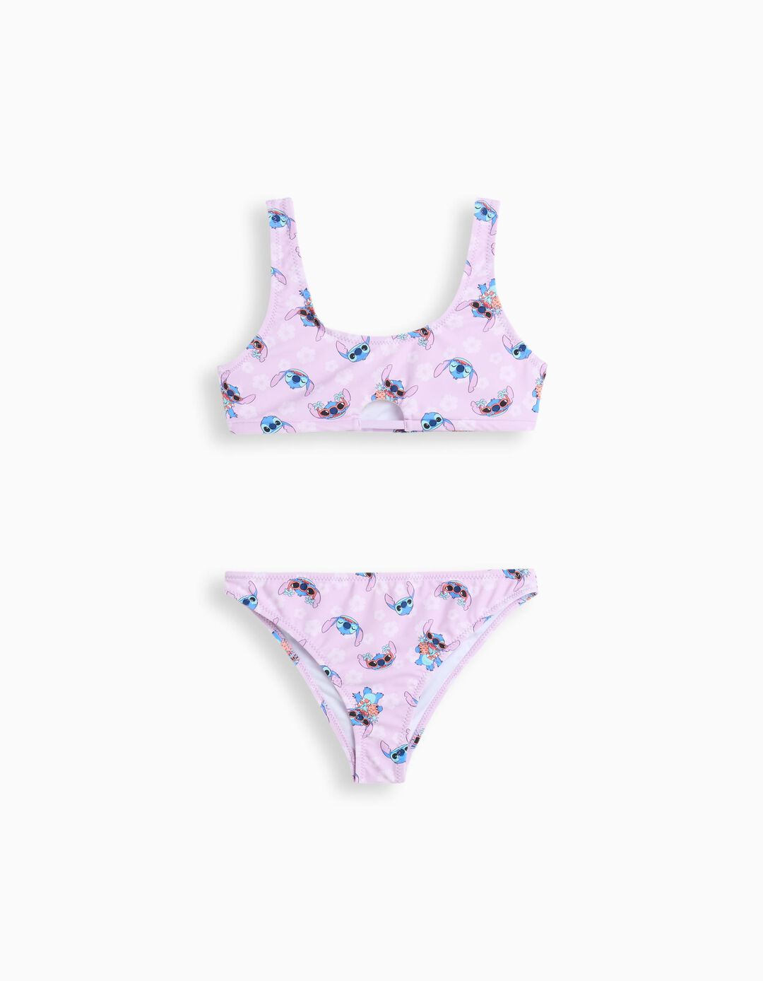 Biqu&iacute;ni 'Stitch' &copy;Disney, Menina, Roxo Claro