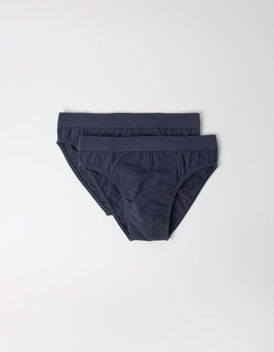Comprar Online Pack 2 Cuecas, Homem, Azul Escuro