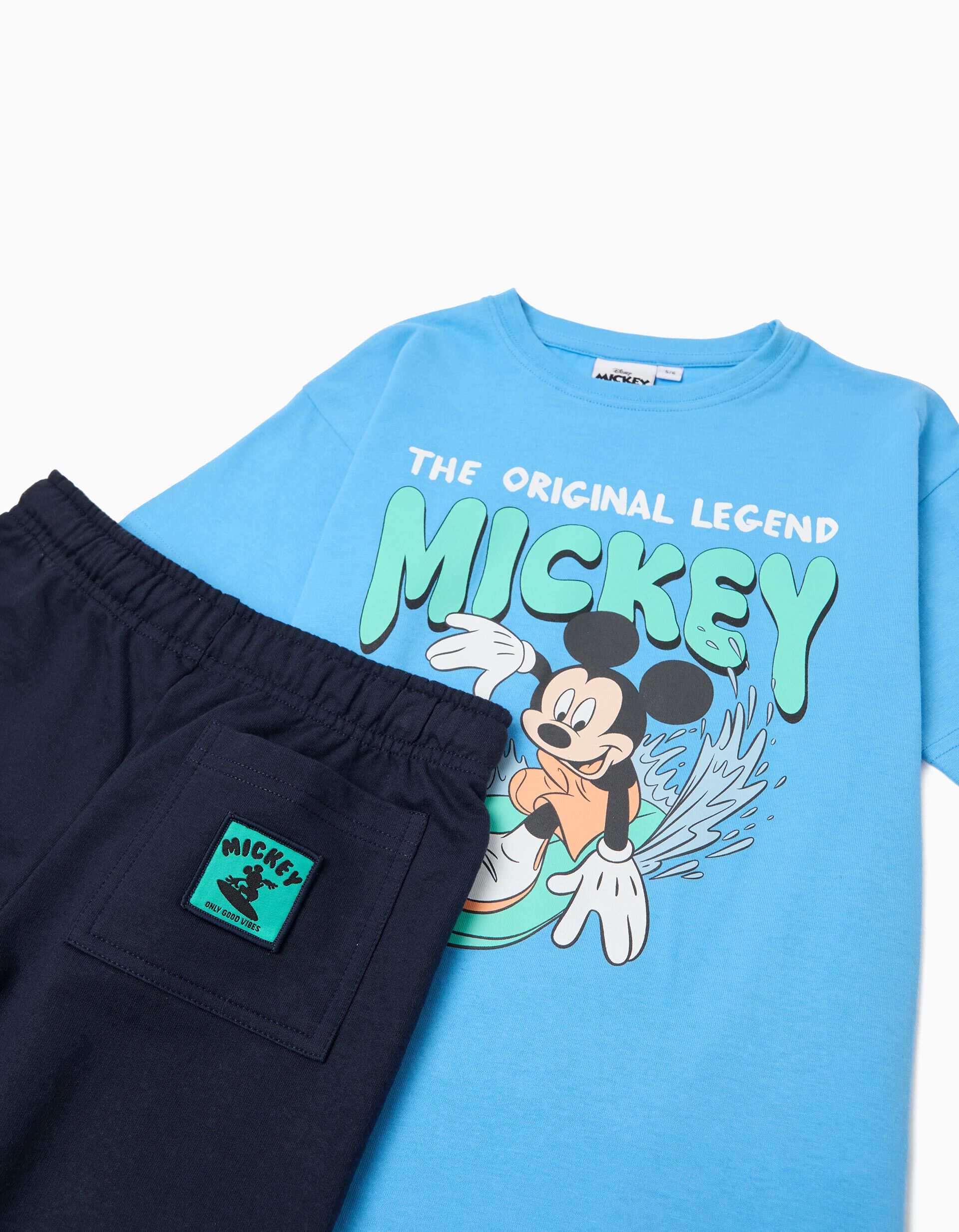 Comprar Online Conjunto 'Mickey' &copy;Disney, Menino, Azul Claro