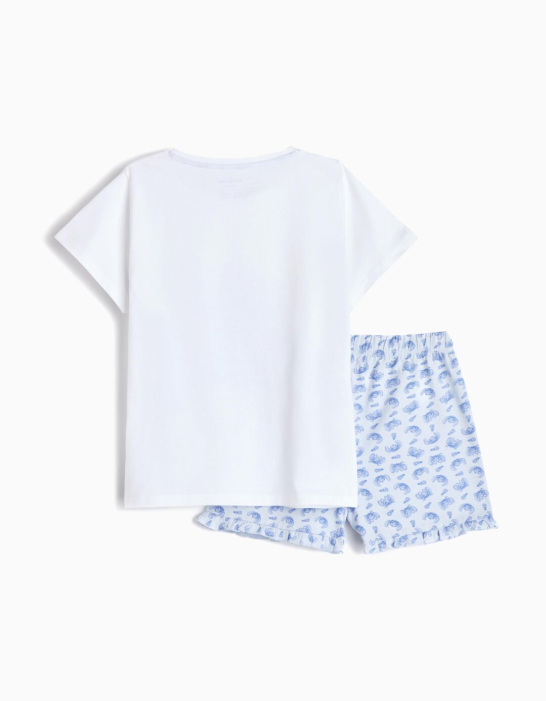 Pijama Jersey 'Lilo e Stitch', Menina, Branco