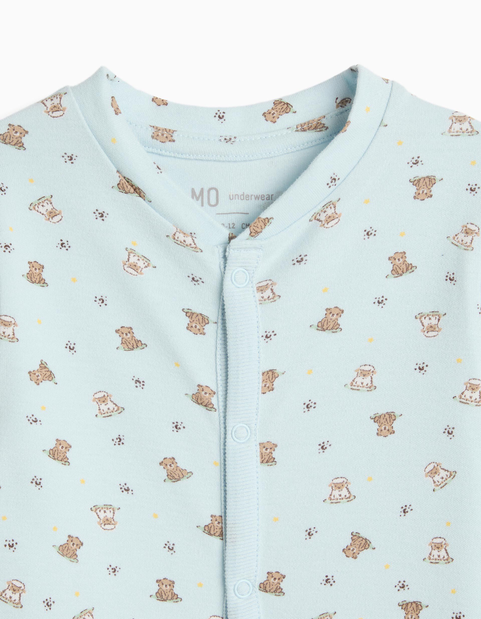 Comprar Online Pack 2 Babygrows, Menino, Azul Claro