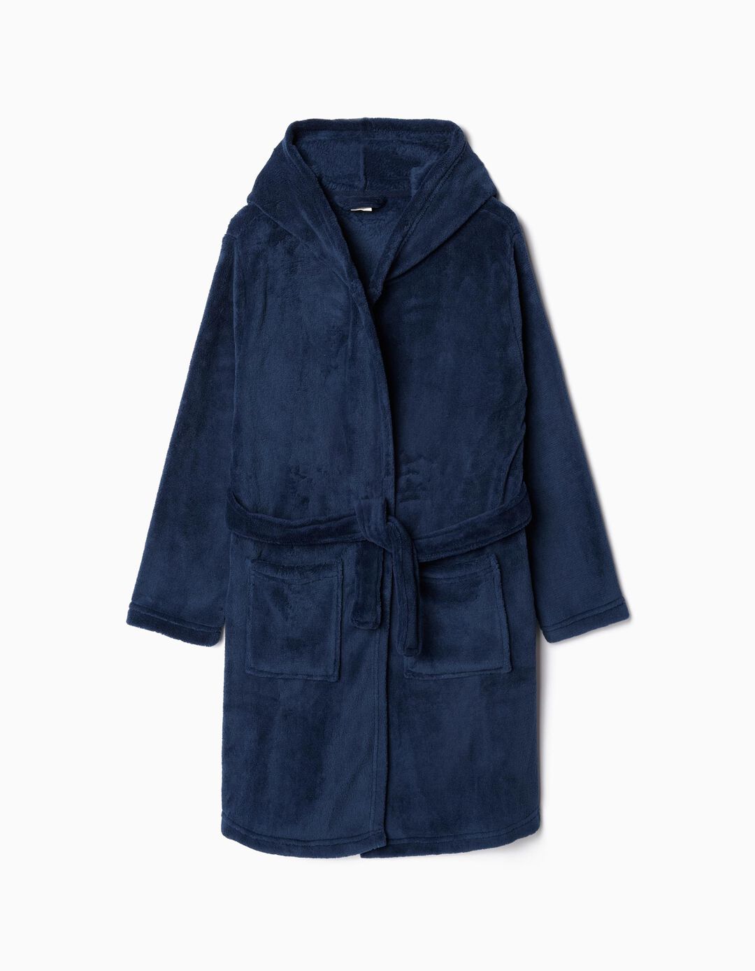 Robe de Felpa, Menino, Azul Escuro