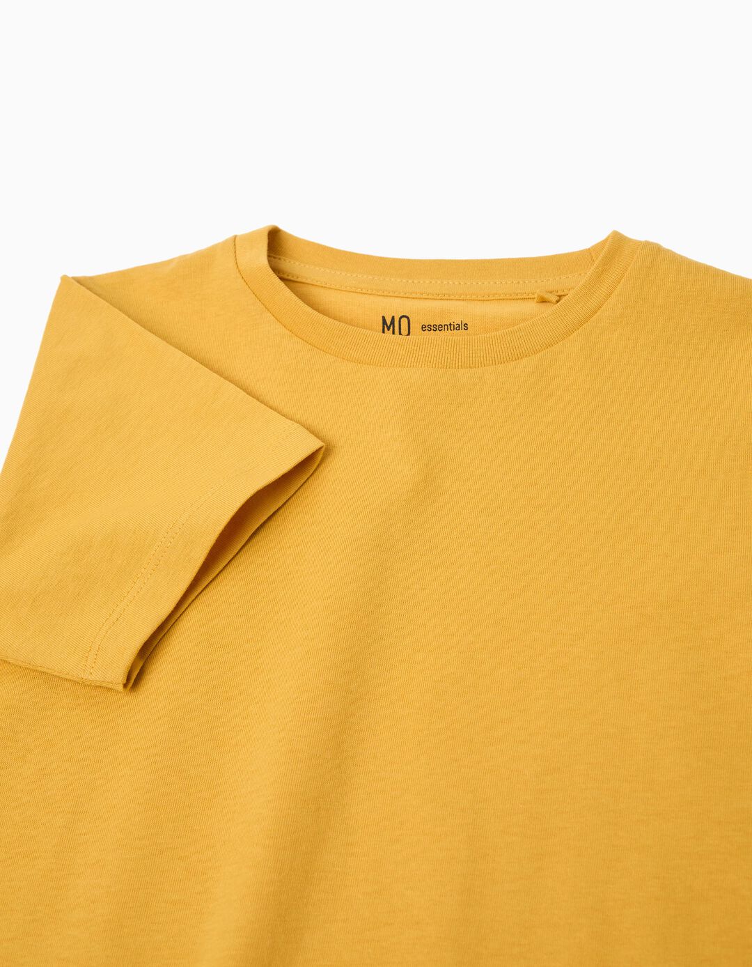 T-shirt Manga Curta, Menino, Amarelo
