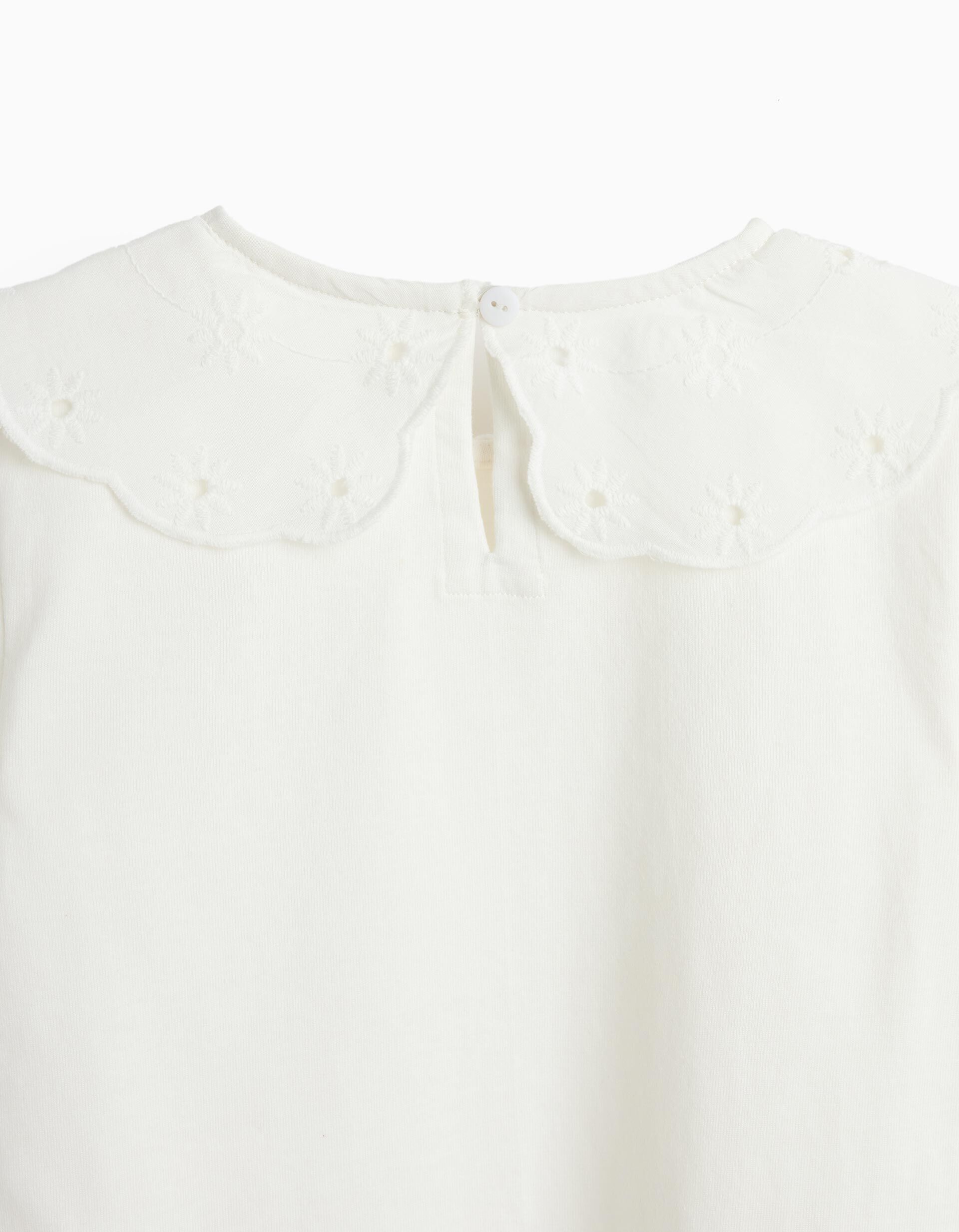 Comprar Online Camisa Com Folho, Menina, Branco