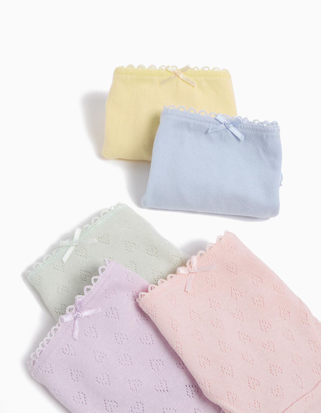 Pack 5 Cuecas, Menina, Multicor
