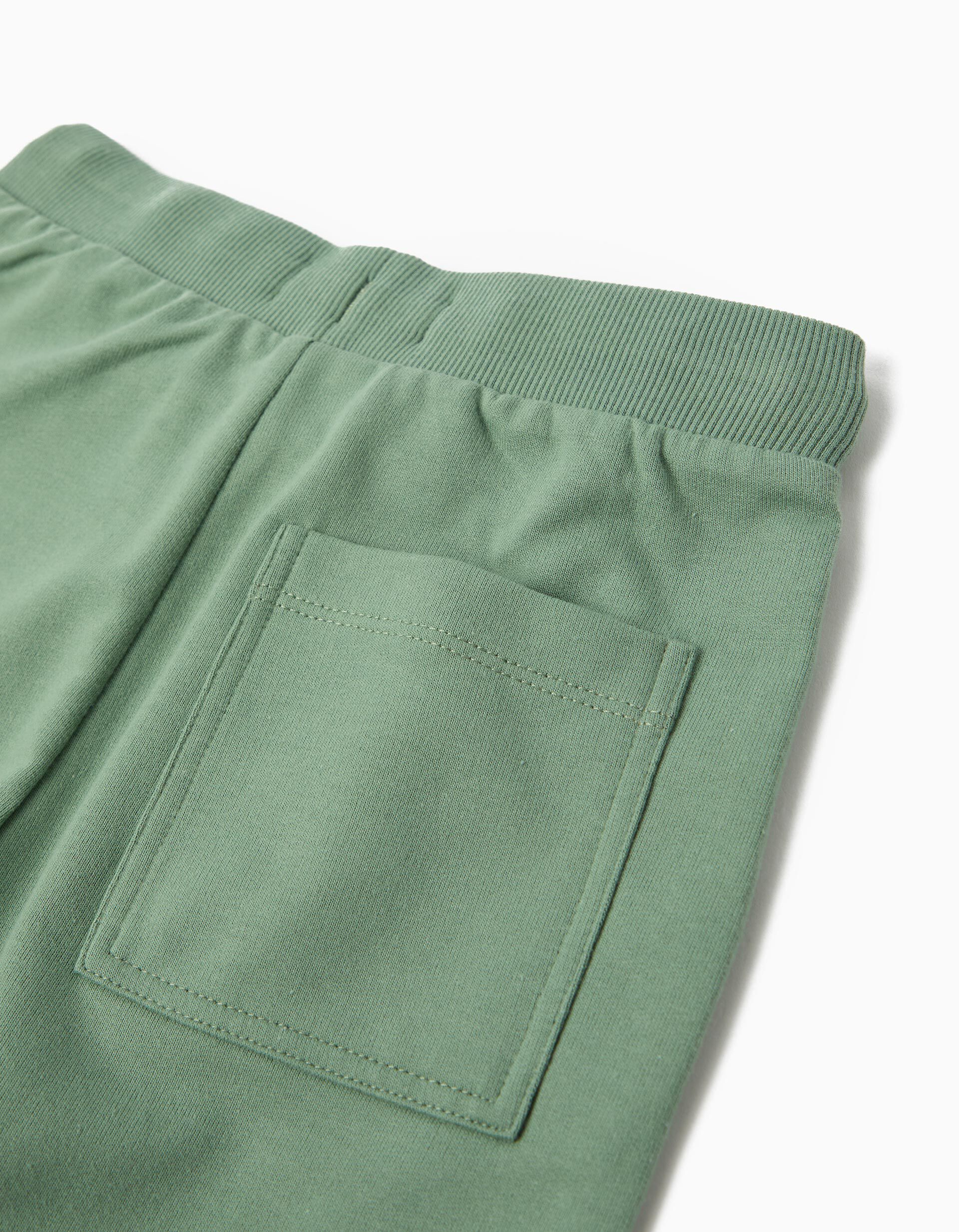 Comprar Online Cal&ccedil;&otilde;es de Felpa, Menino, Verde Escuro