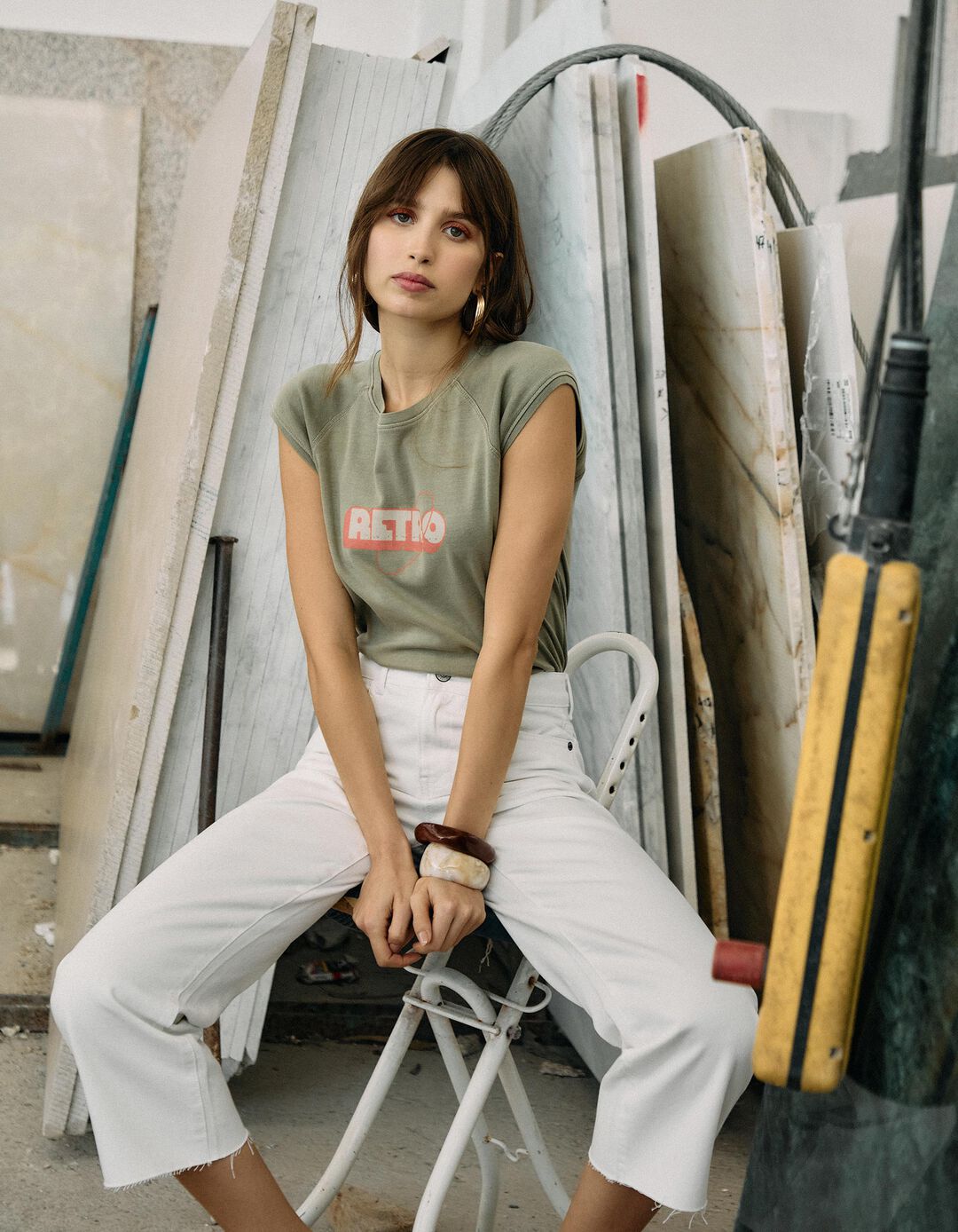 T-shirt Print, Mulher, Verde