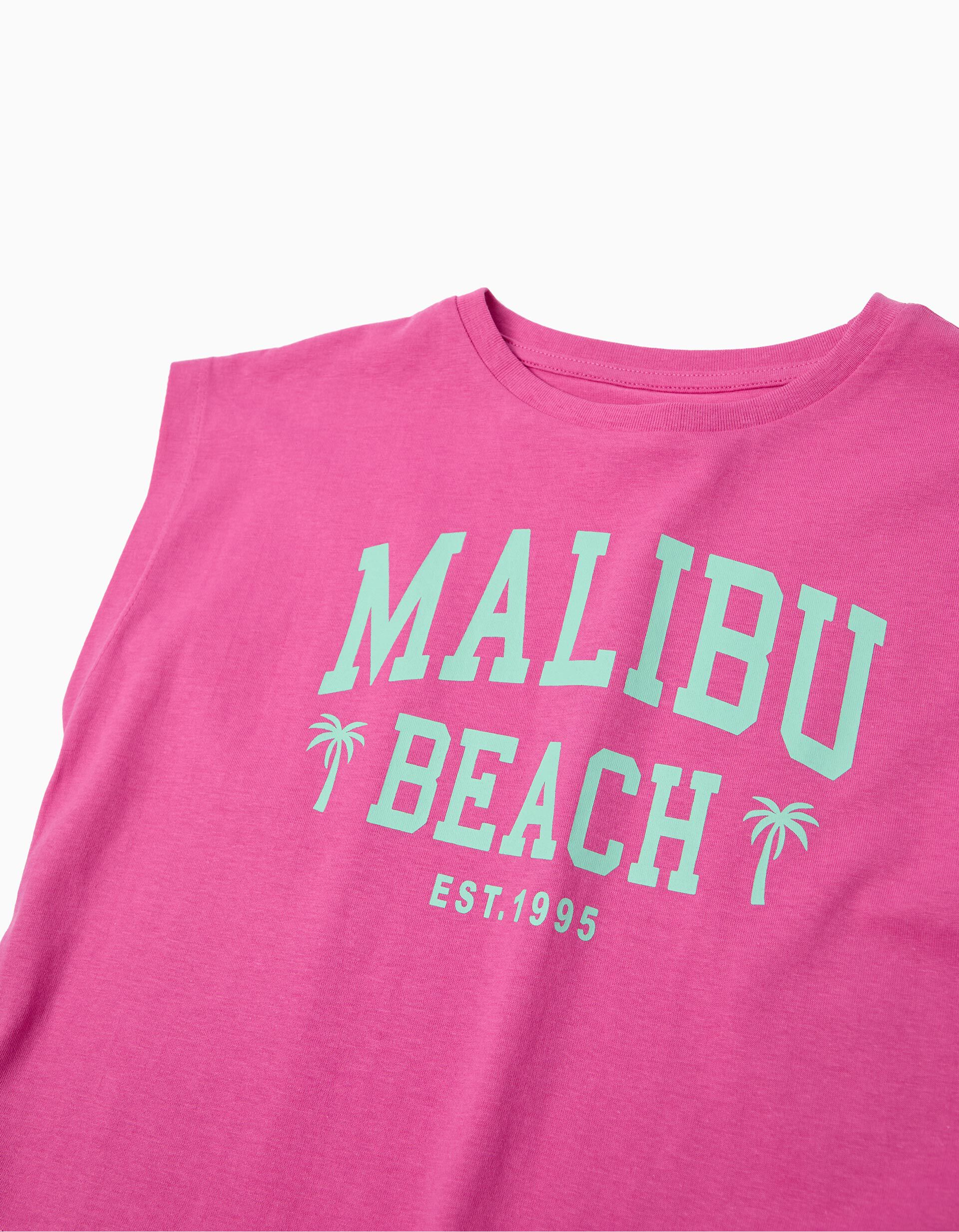 Comprar Online T-shirt Estampada, Menina, Rosa