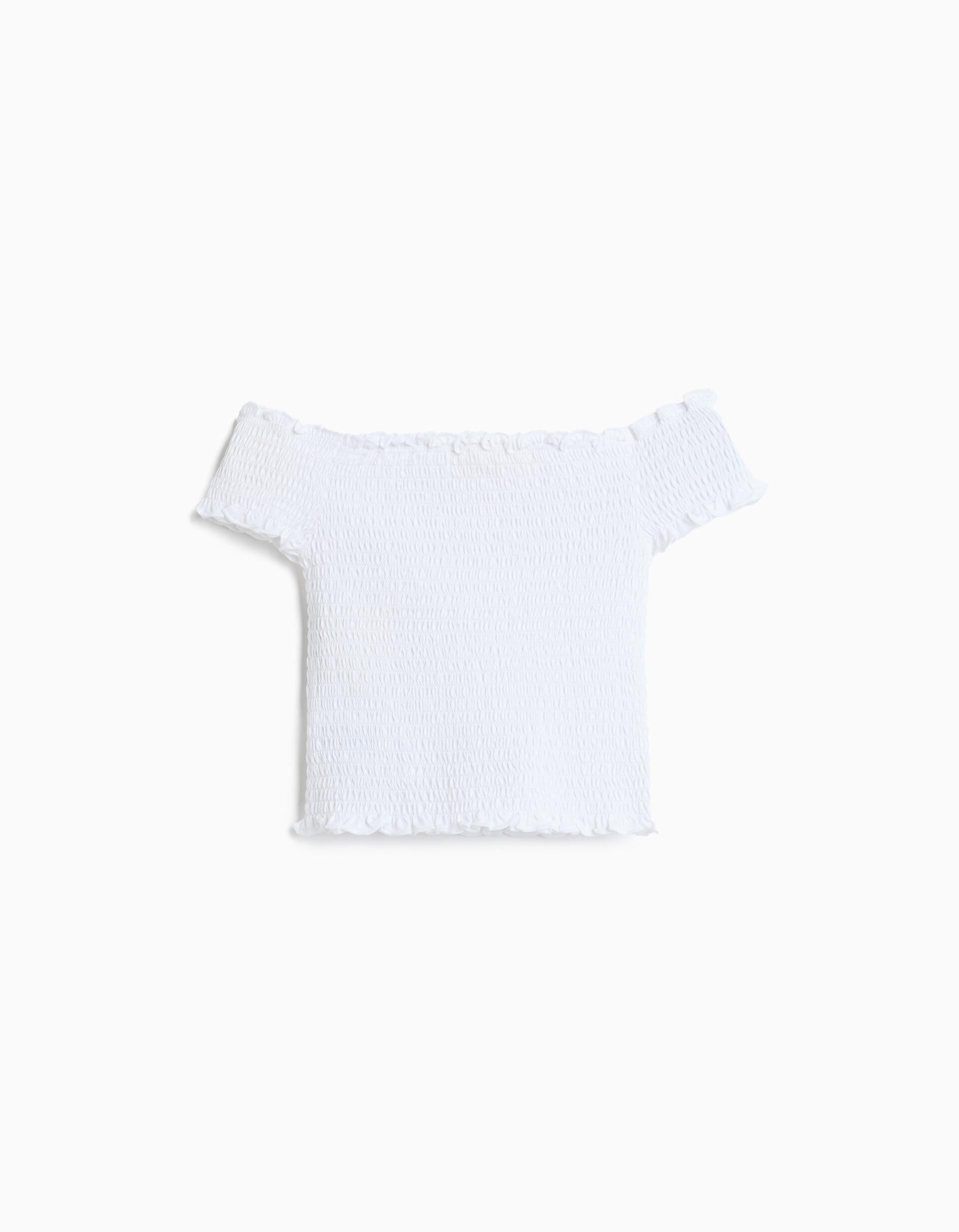 Comprar Online Top Smock, Menina, Branco