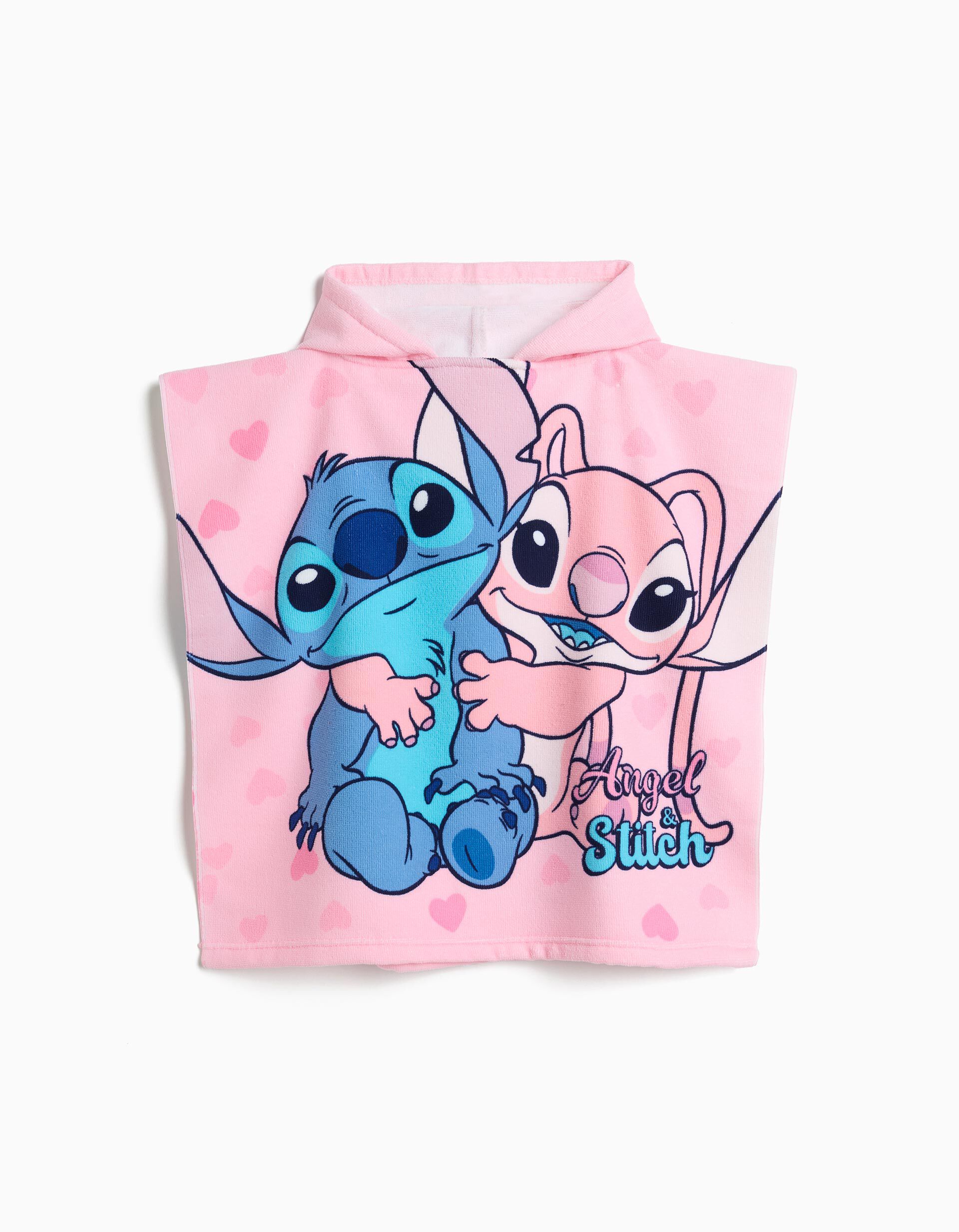 Comprar Online Poncho 'Stitch' &copy;Disney, Menina, Rosa