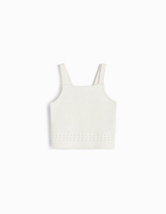 Comprar Online Top Crochet, Menina, Branco