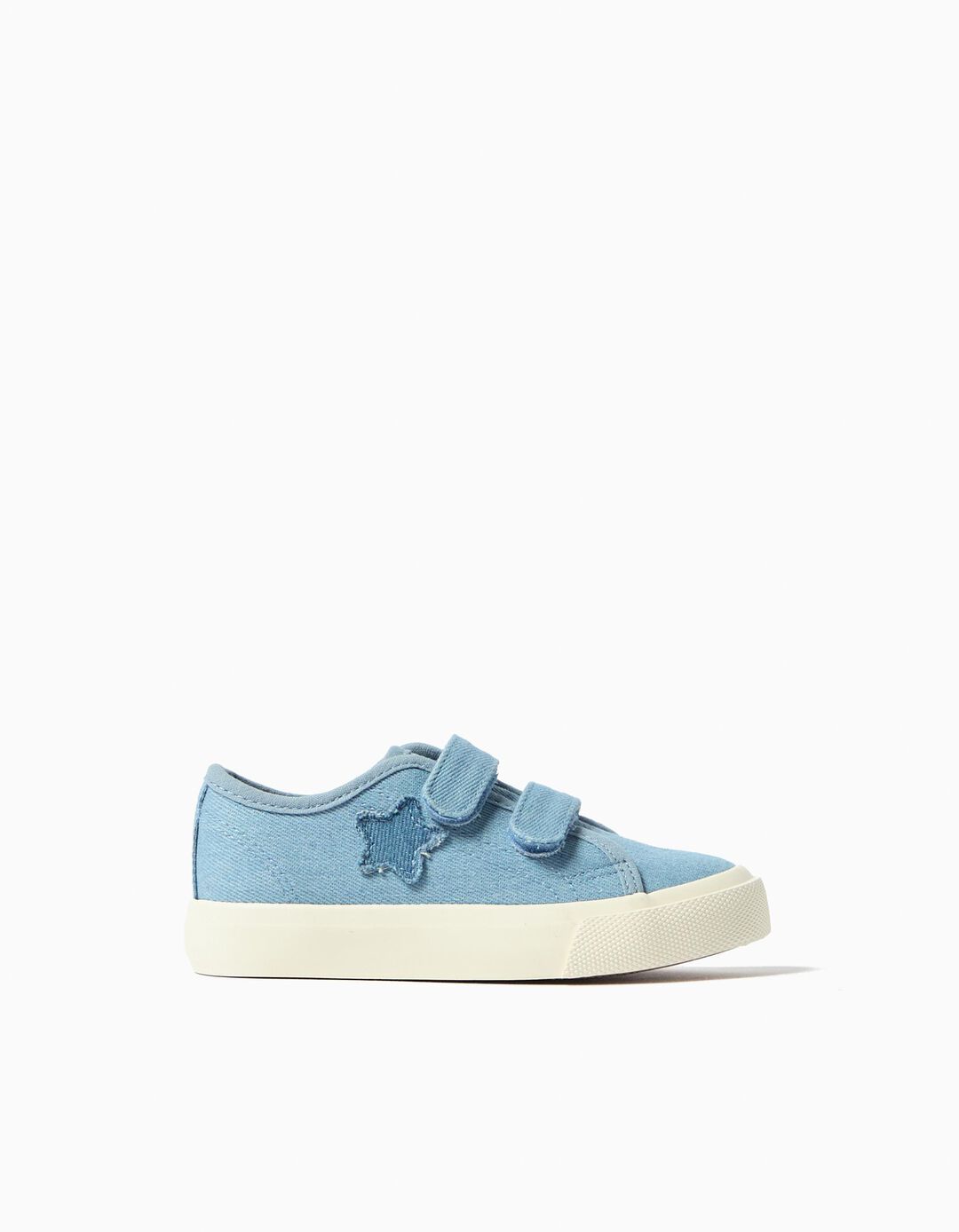 Sapatilhas com Estrela, Menina, Azul