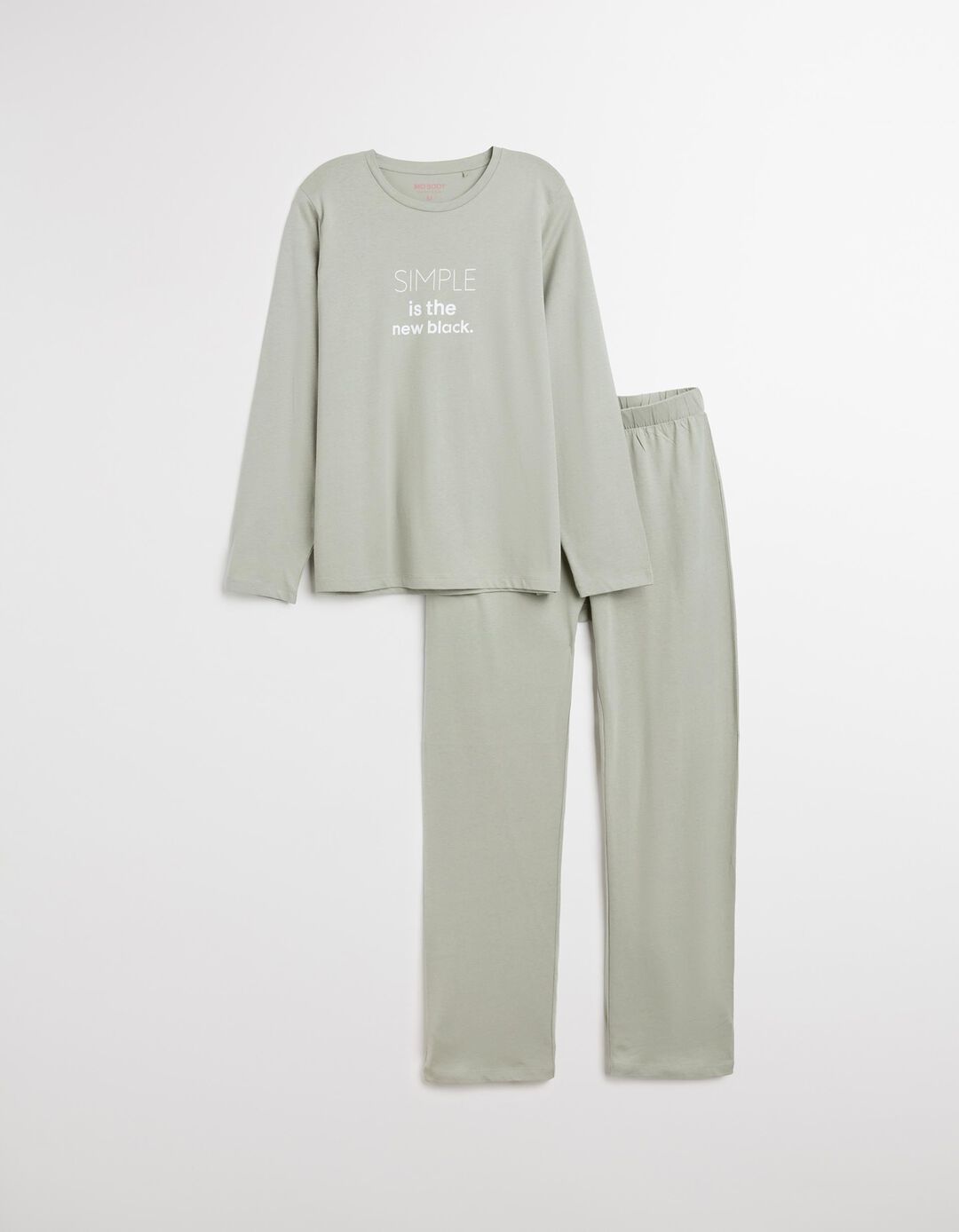 Pijama Jersey, Mulher, Cinzento Claro