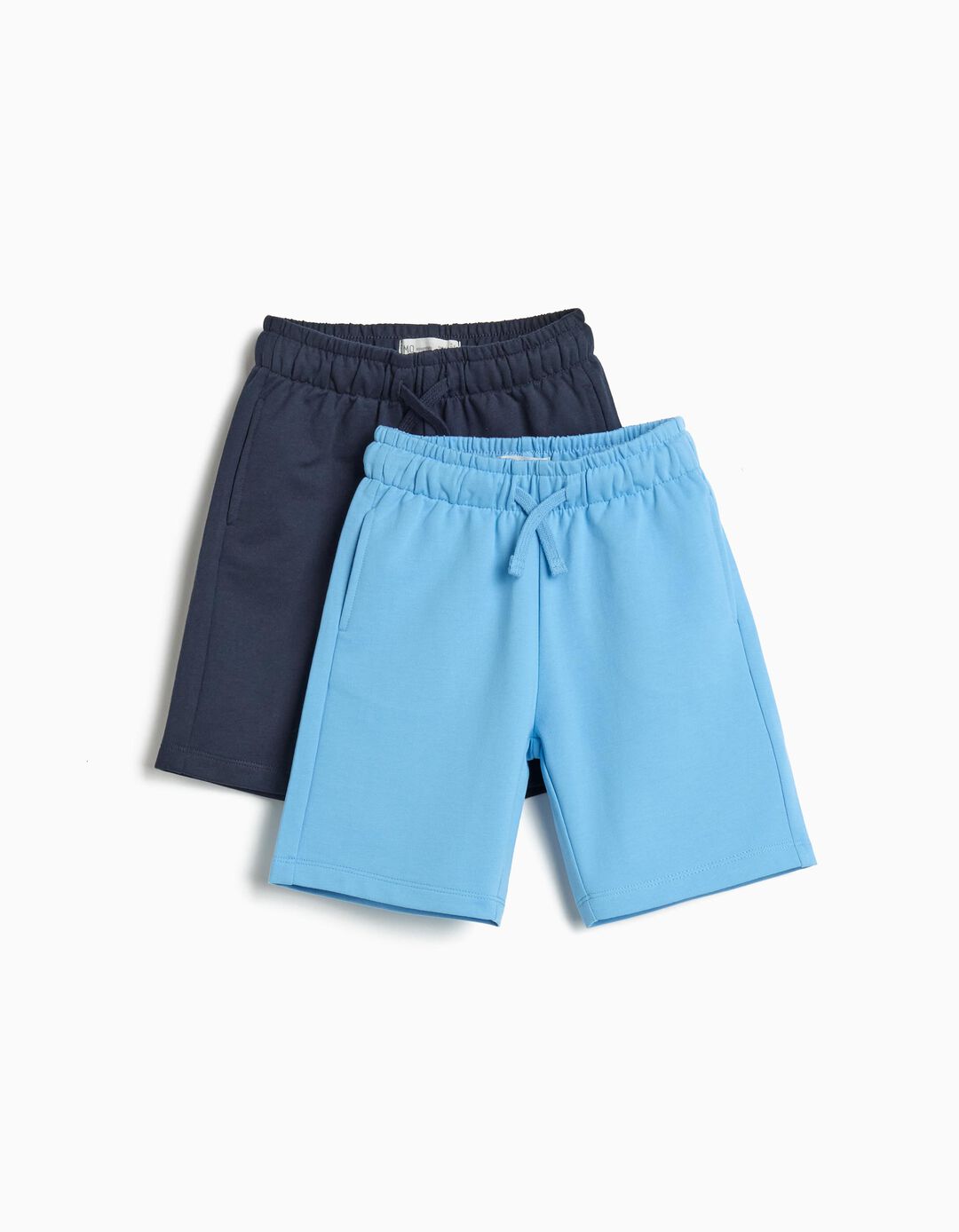 Pack 2 Cal&ccedil;&otilde;es de Felpa, Menino, Azul Escuro
