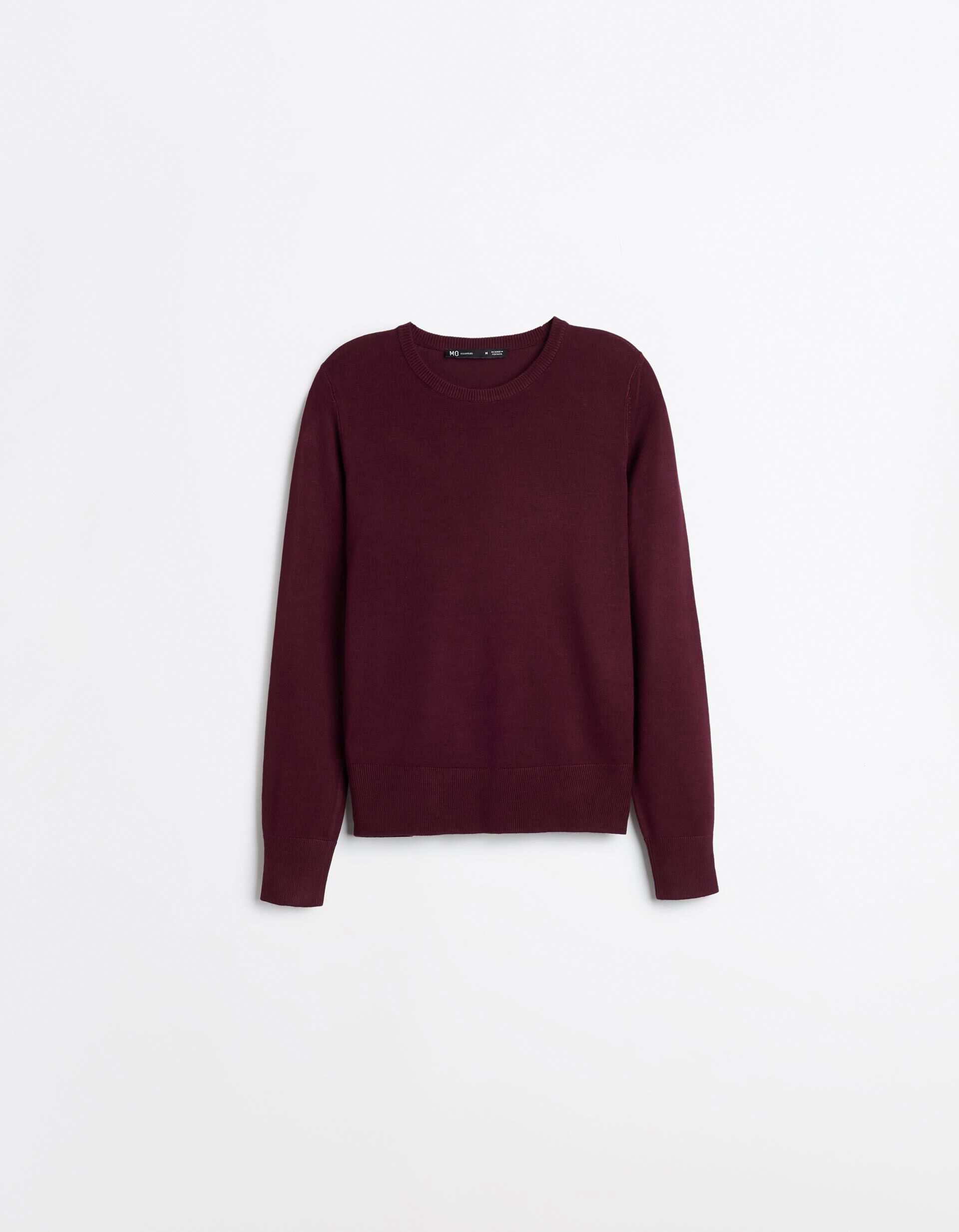 Comprar Online Camisola Tricotada, Mulher, Vermelho Escuro