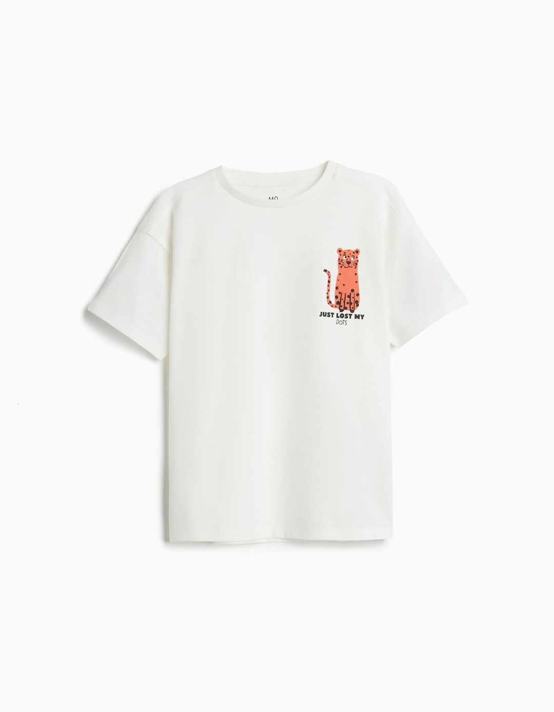 T-shirt Estampada, Menino, Branco