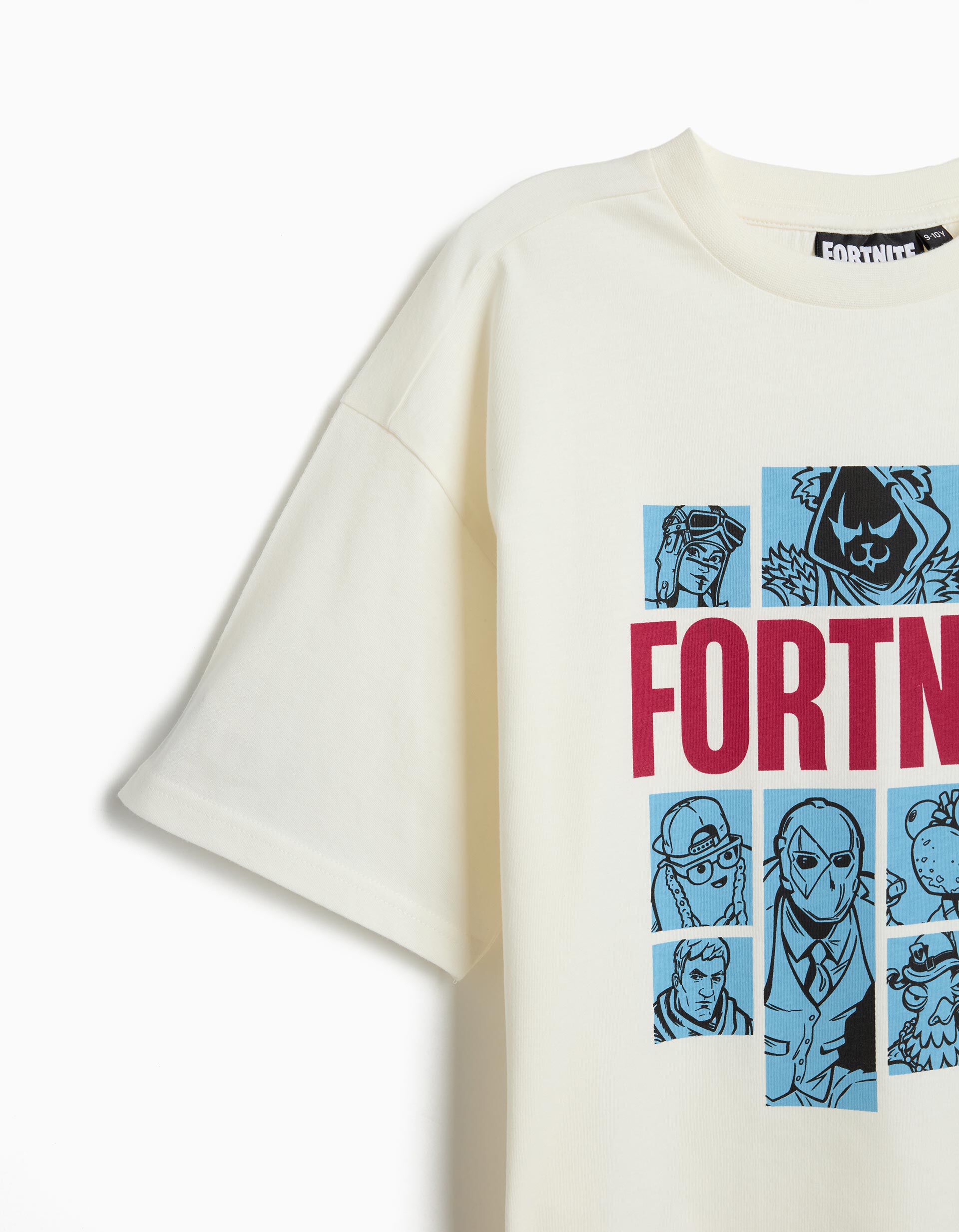 Comprar Online T-shirt  'Fortnite', Menino, Branco