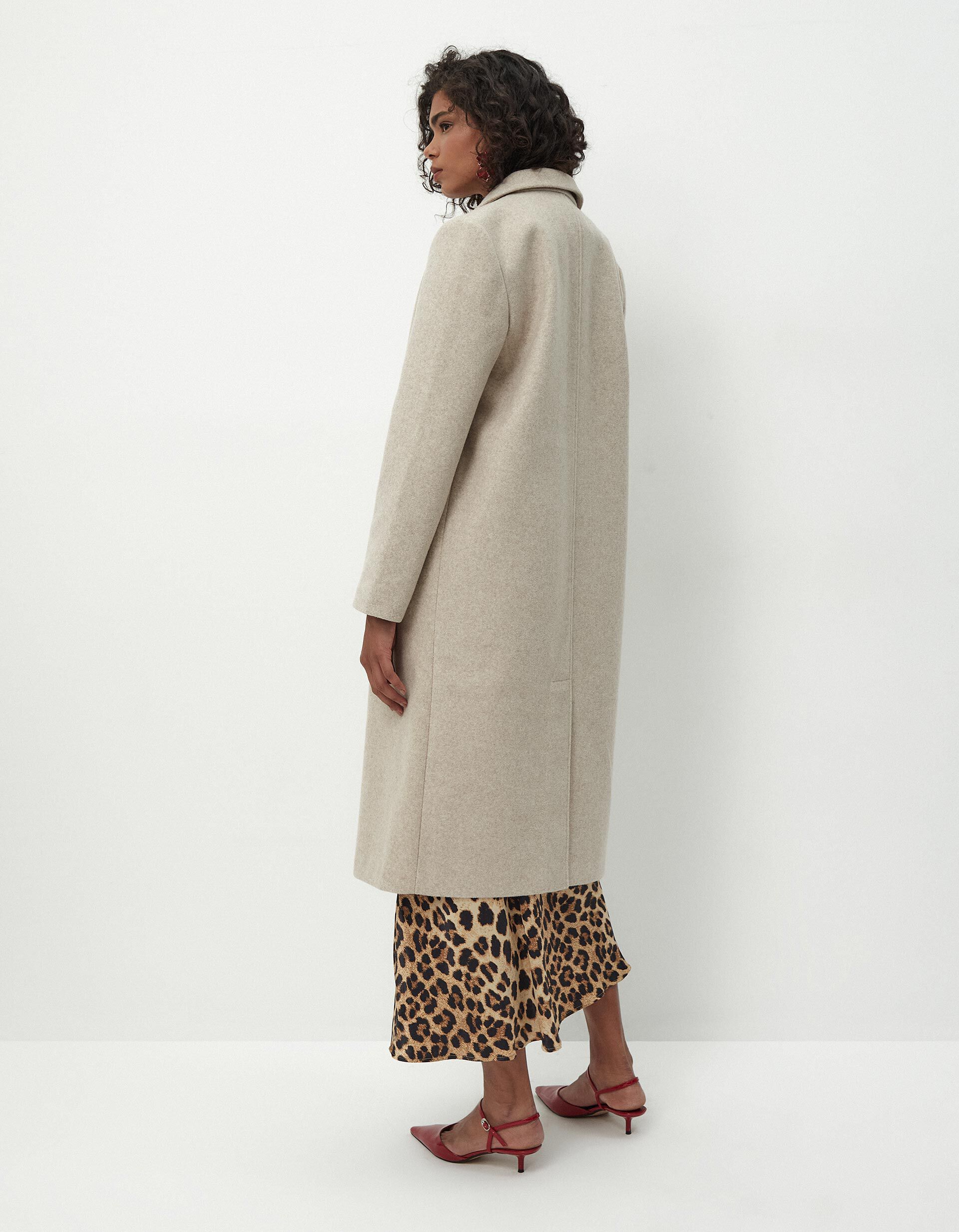 Comprar Online Sobretudo, Mulher, Bege Claro