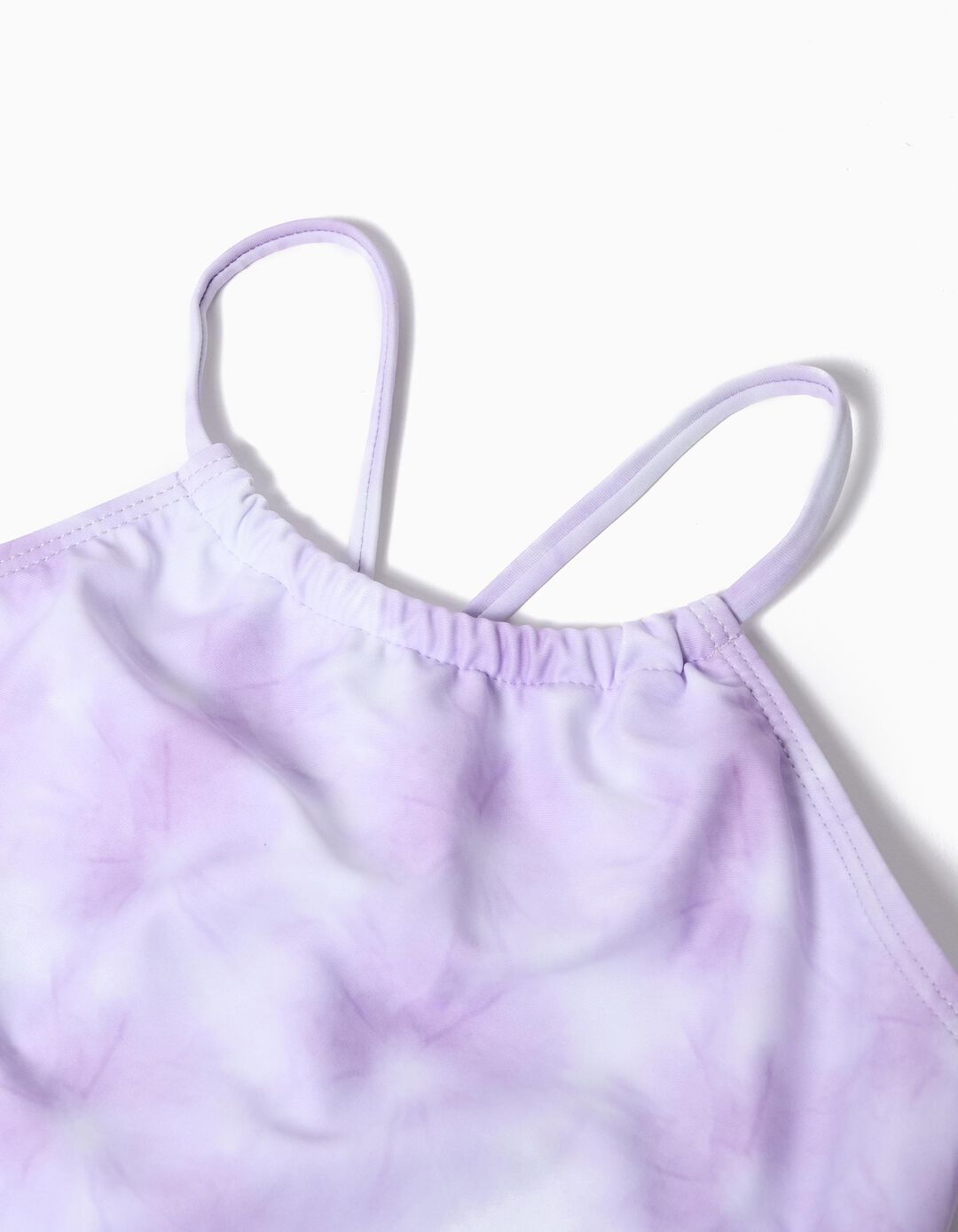 Fato de Banho Tie-Dye, Menina, Lilás Claro