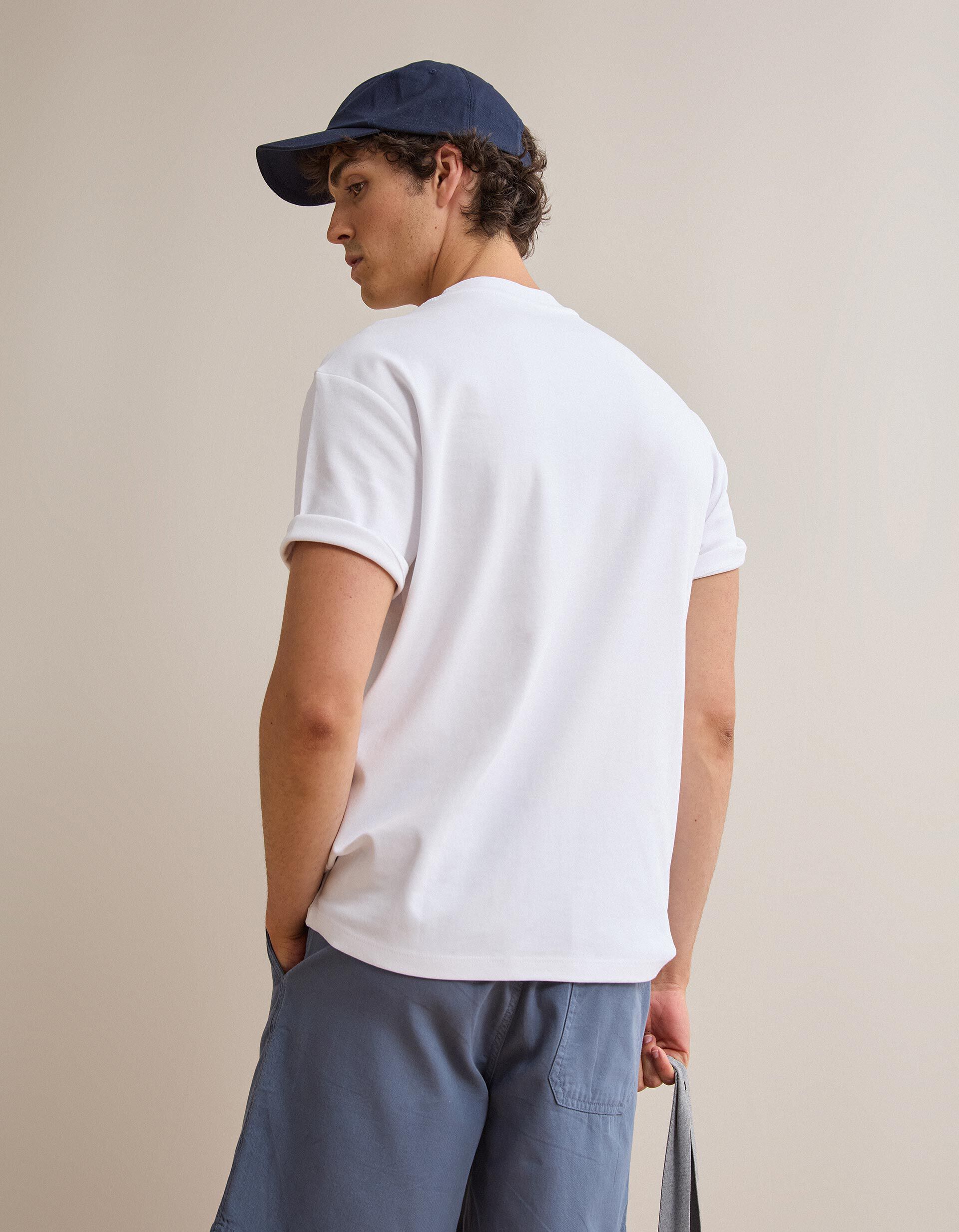 Comprar Online T-shirt Interlock, Homem, Branco