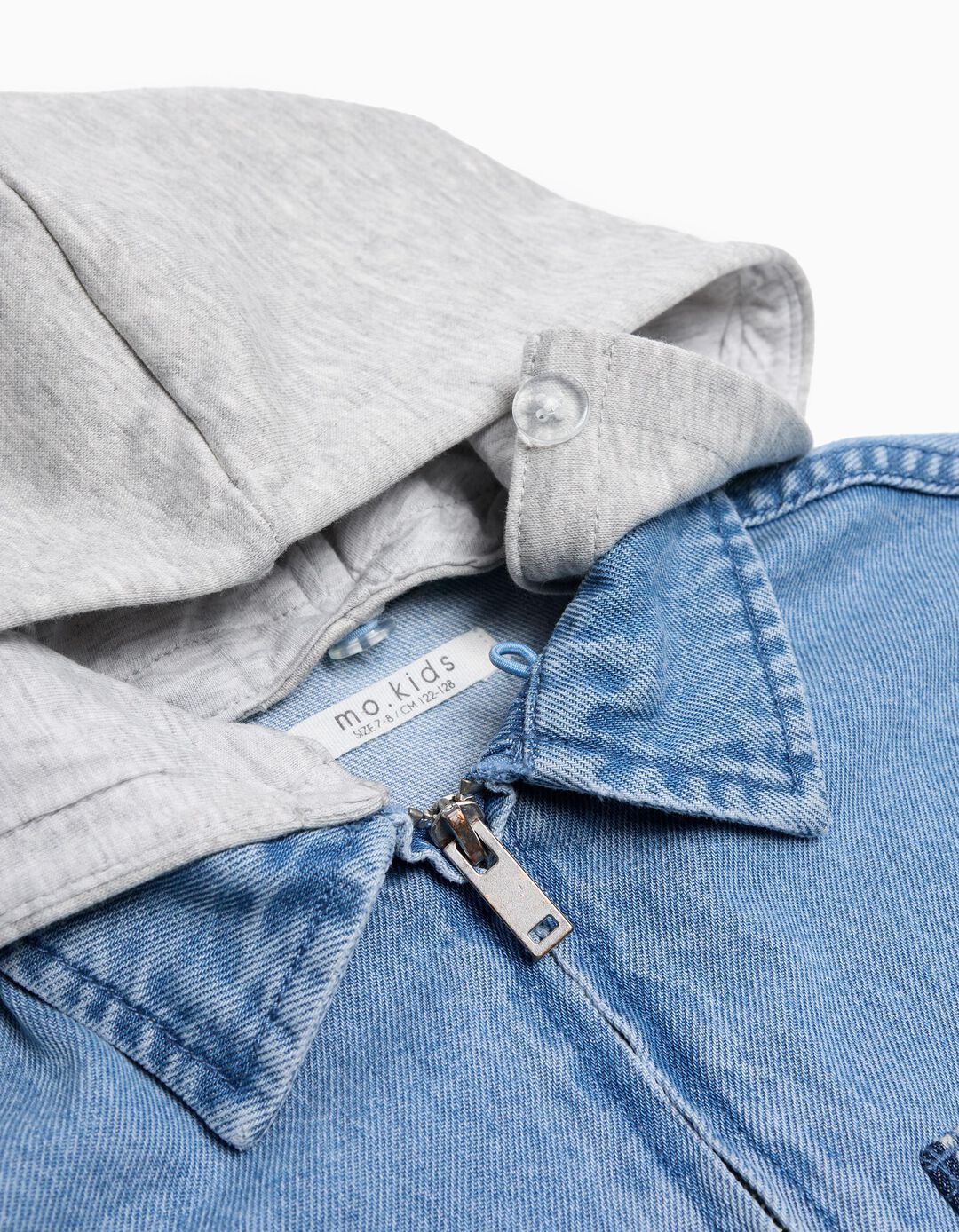 Sobrecamisa Denim, Menino, Azul Claro 