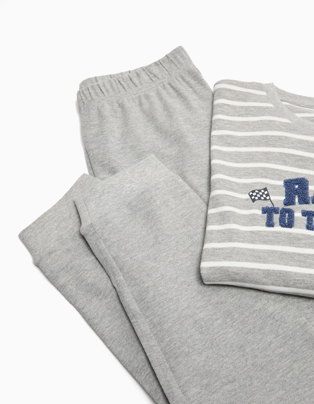 Pijama, Menino, Cinzento