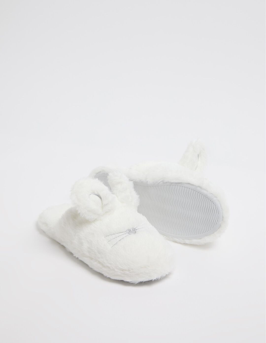 Chinelos Pelo, Mulher, Branco