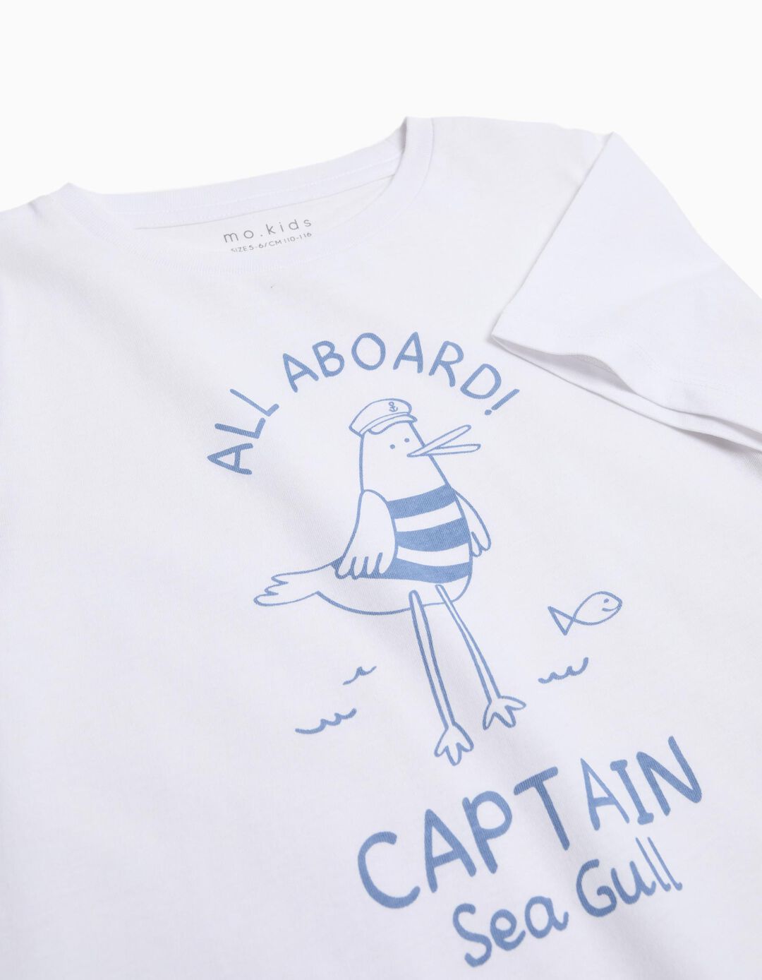 T-shirt Estampado, Menino, Branco