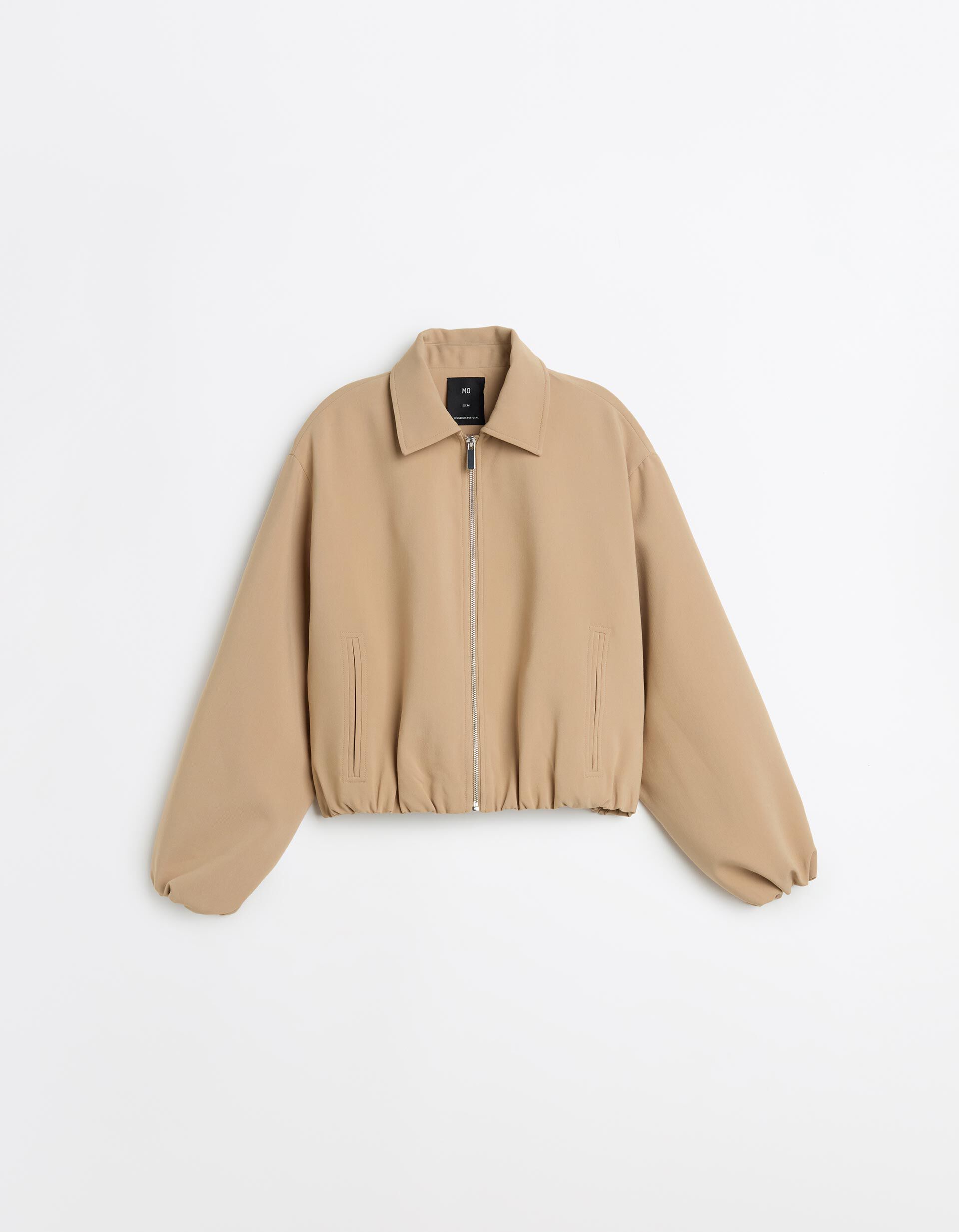 Comprar Online Casaco Bomber, Mulher, Bege Claro