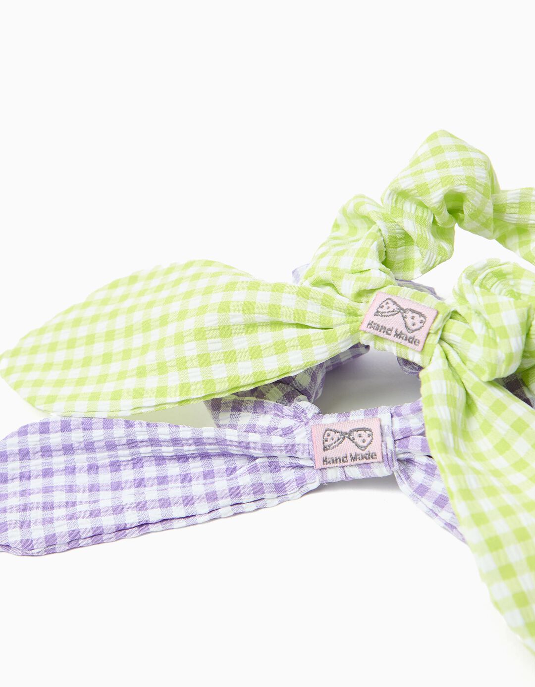 Pack 2 El&aacute;sticos de Cabelo, Menina, Multicor