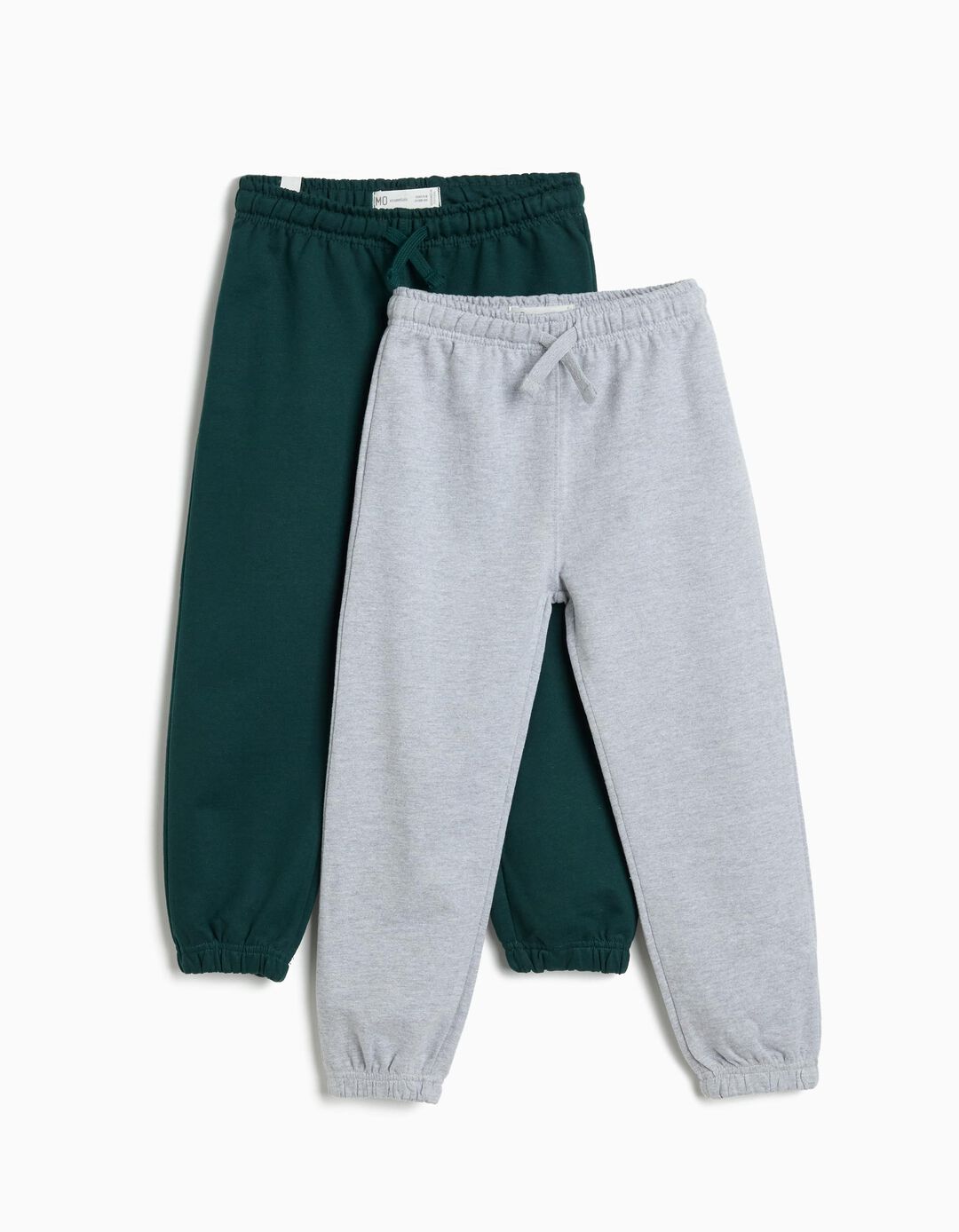 Pack 2 Joggers de Felpa, Menino, Verde Escuro