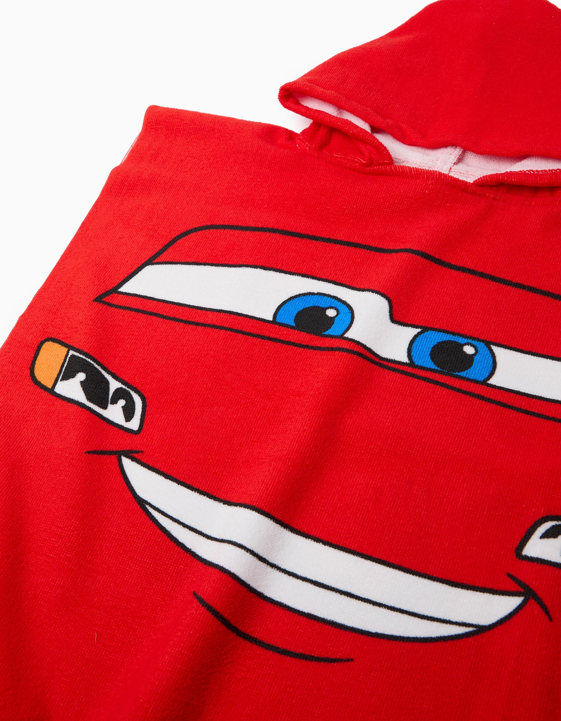 Comprar Online Poncho 'Cars', Menino, Vermelho