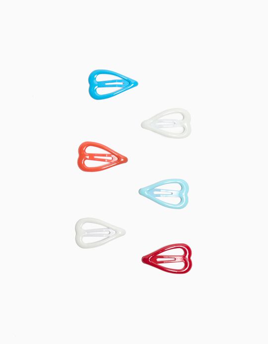 Comprar Online Pack 6 Ganchos de Cabelo, Menina, Multicor