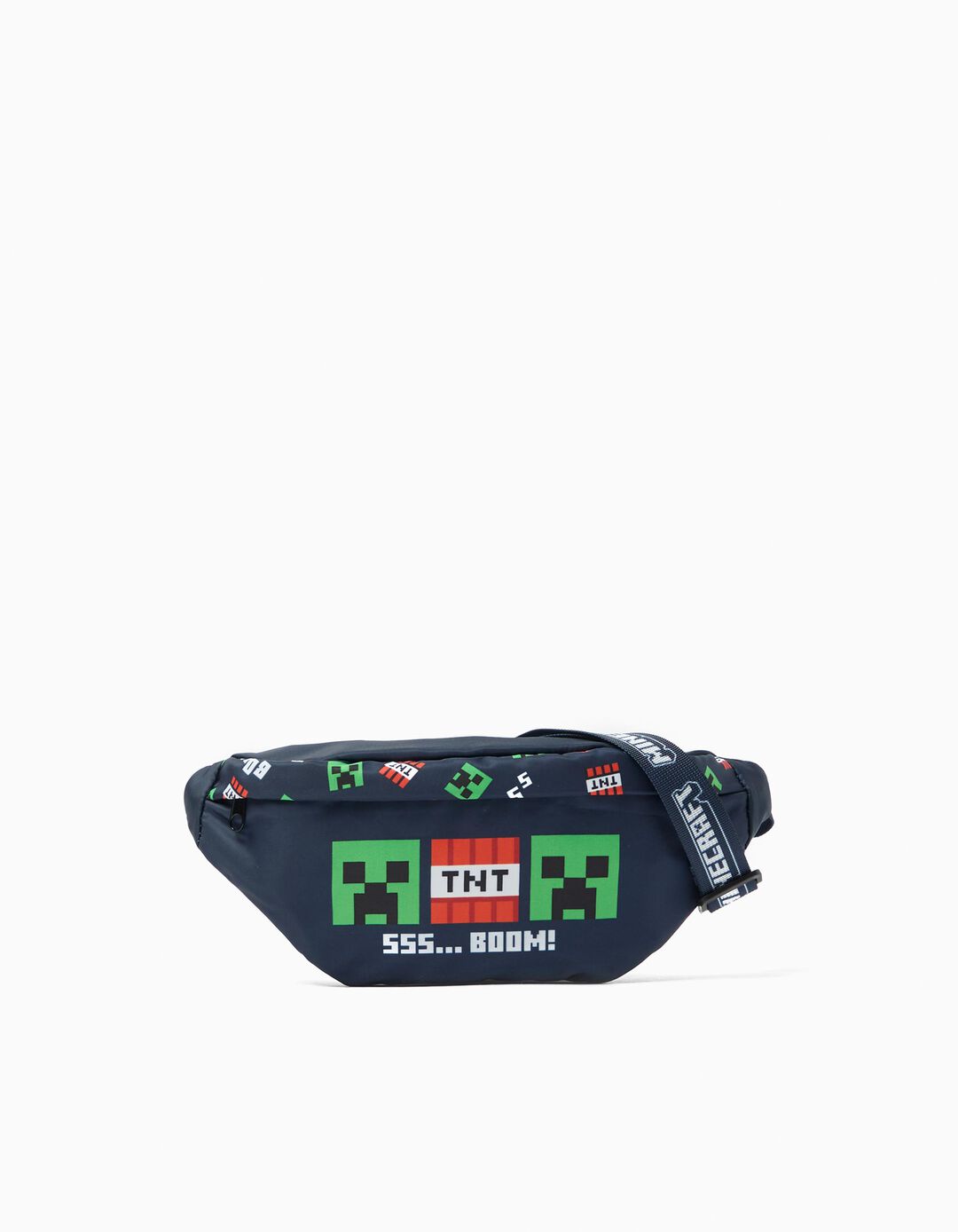 Bolsa de Cintura 'Minecraft', Menino, Azul Escuro