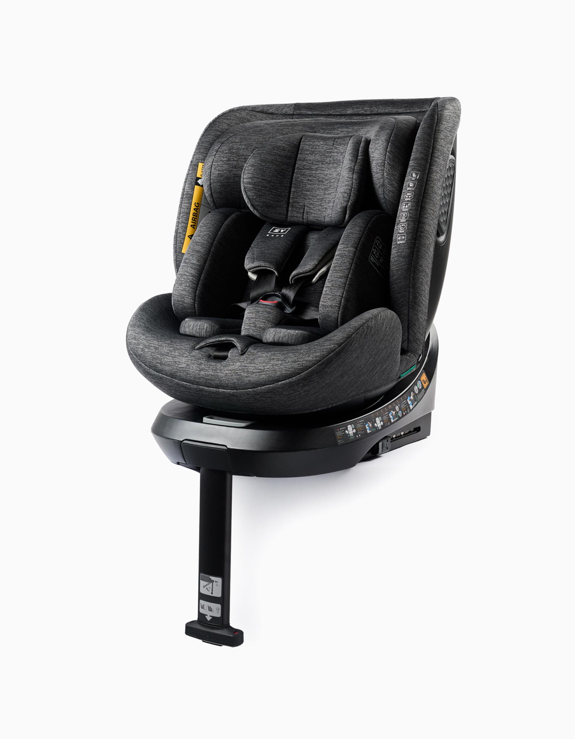 Comprar Online Cadeira Auto I-Size ZY Primecare Fix I SL (40-150cm), Cinzento