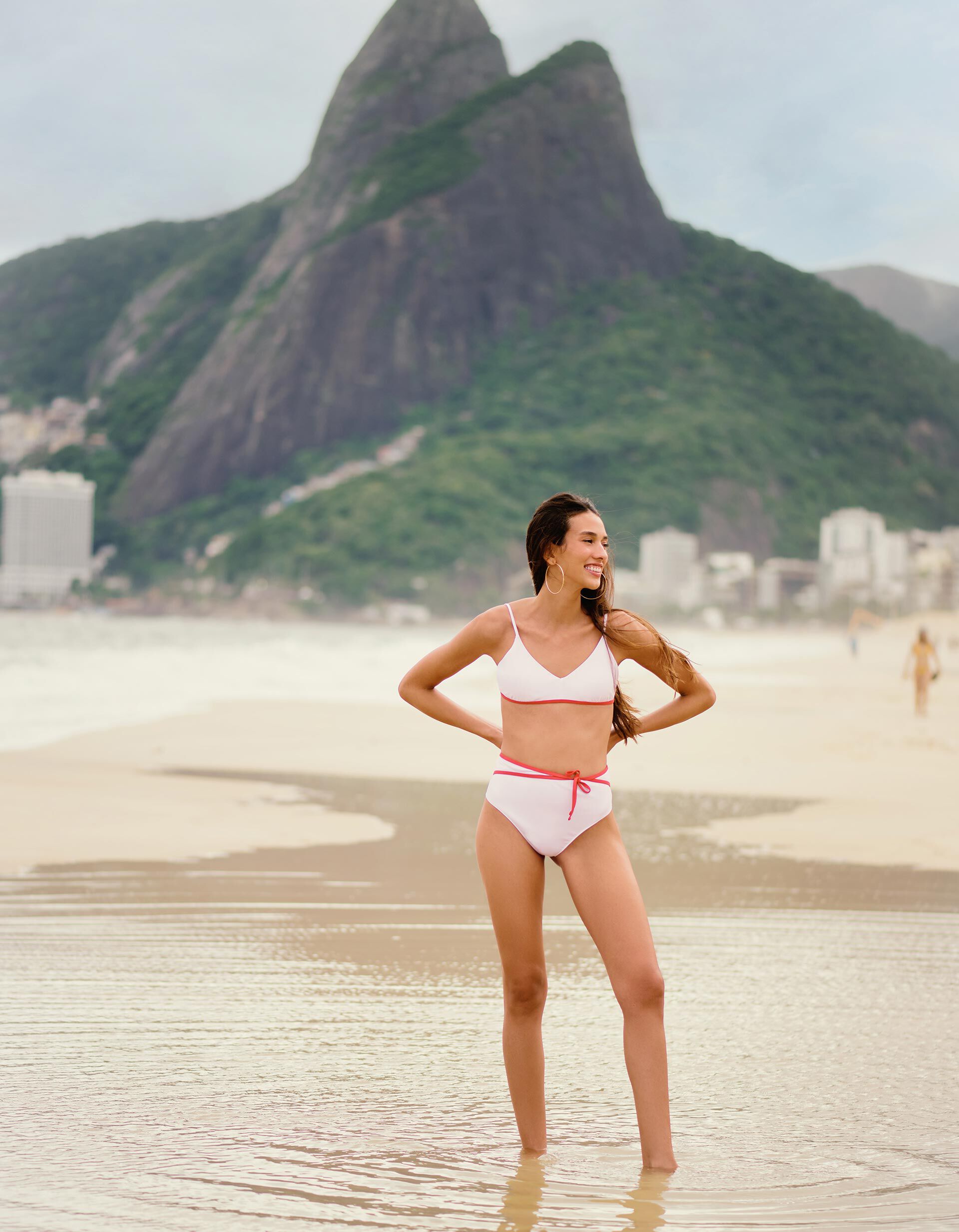 Comprar Online Biqu&iacute;ni Contraste, Mulher, Branco