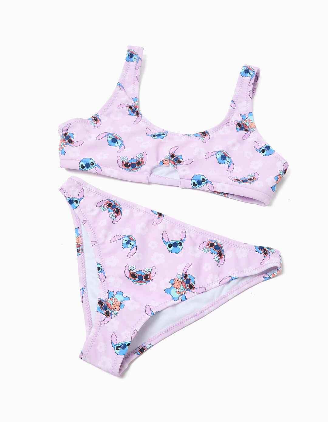 Biqu&iacute;ni 'Stitch' &copy;Disney, Menina, Roxo Claro