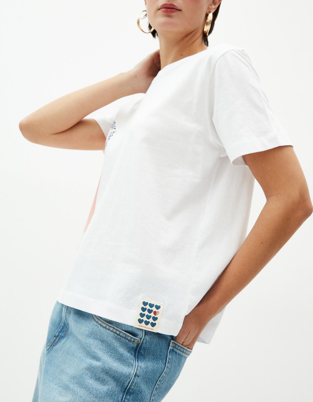 T-shirt Dia dos Namorados, Mulher, Branco