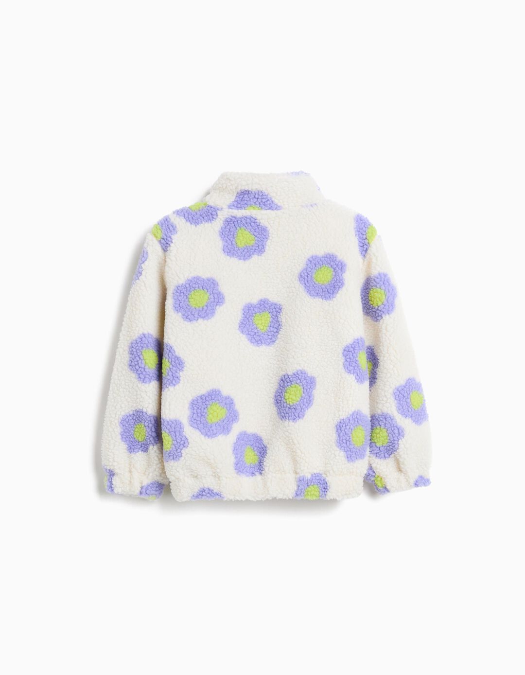 Casaco de Sherpa, Menina, Branco