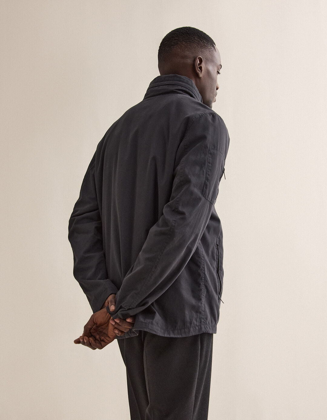 Casaco, Homem, Cinzento Escuro