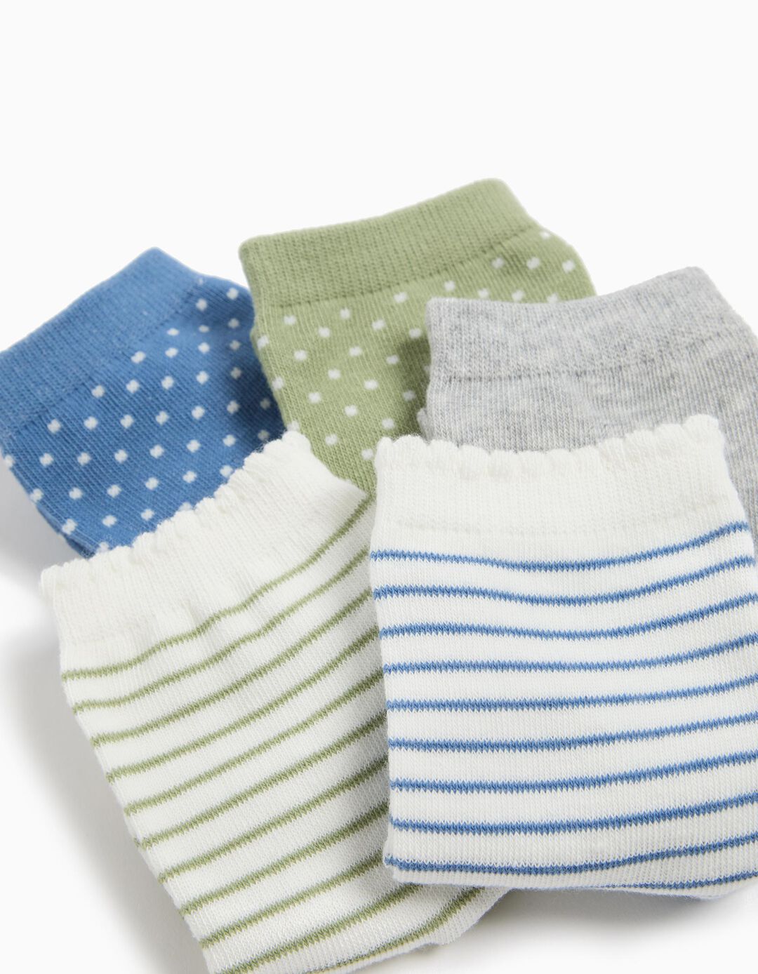 Pack 5 Pares de Meias, Menina, Multicor